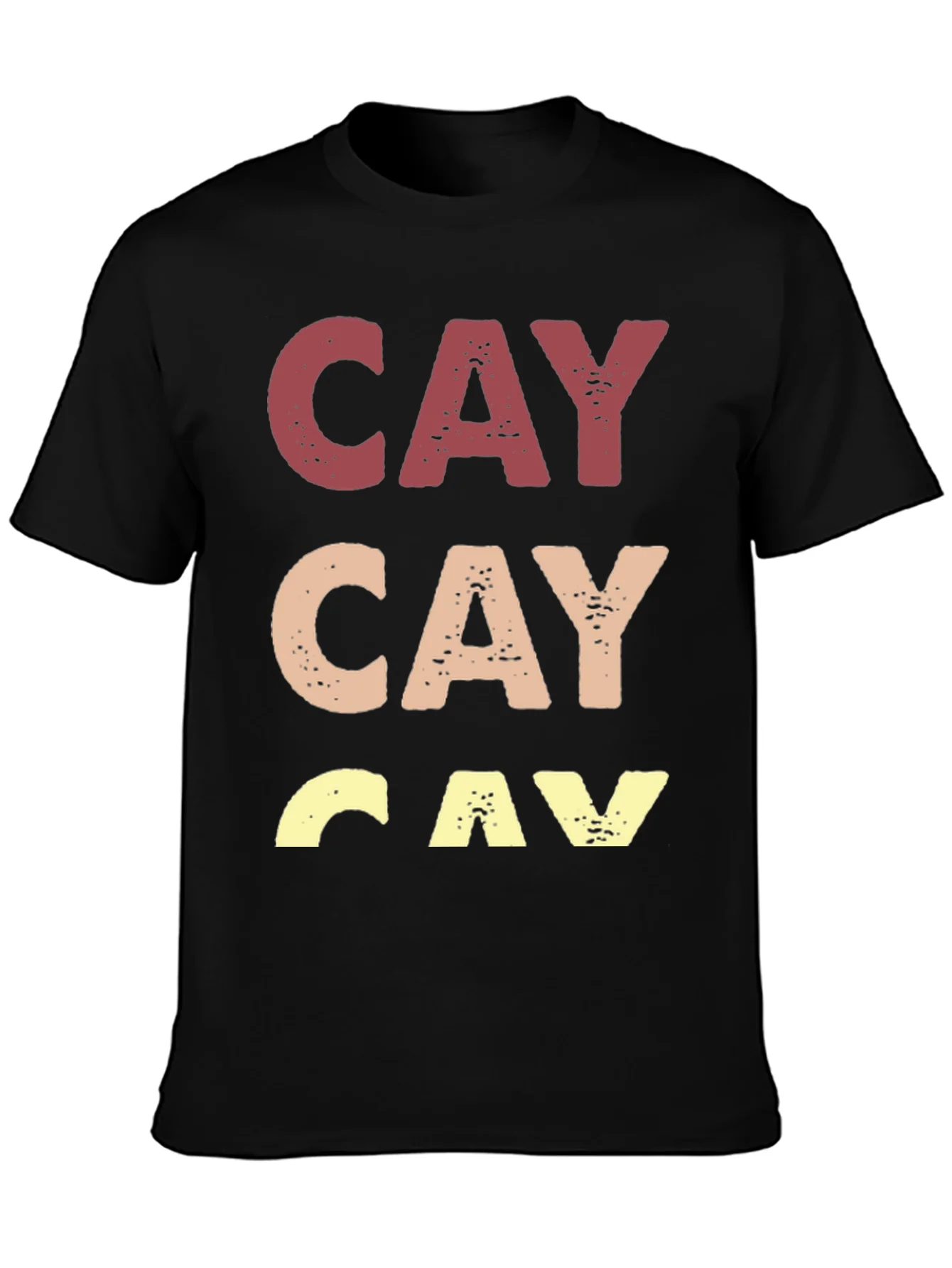 Camiseta Hombre CAY Estampada Casual