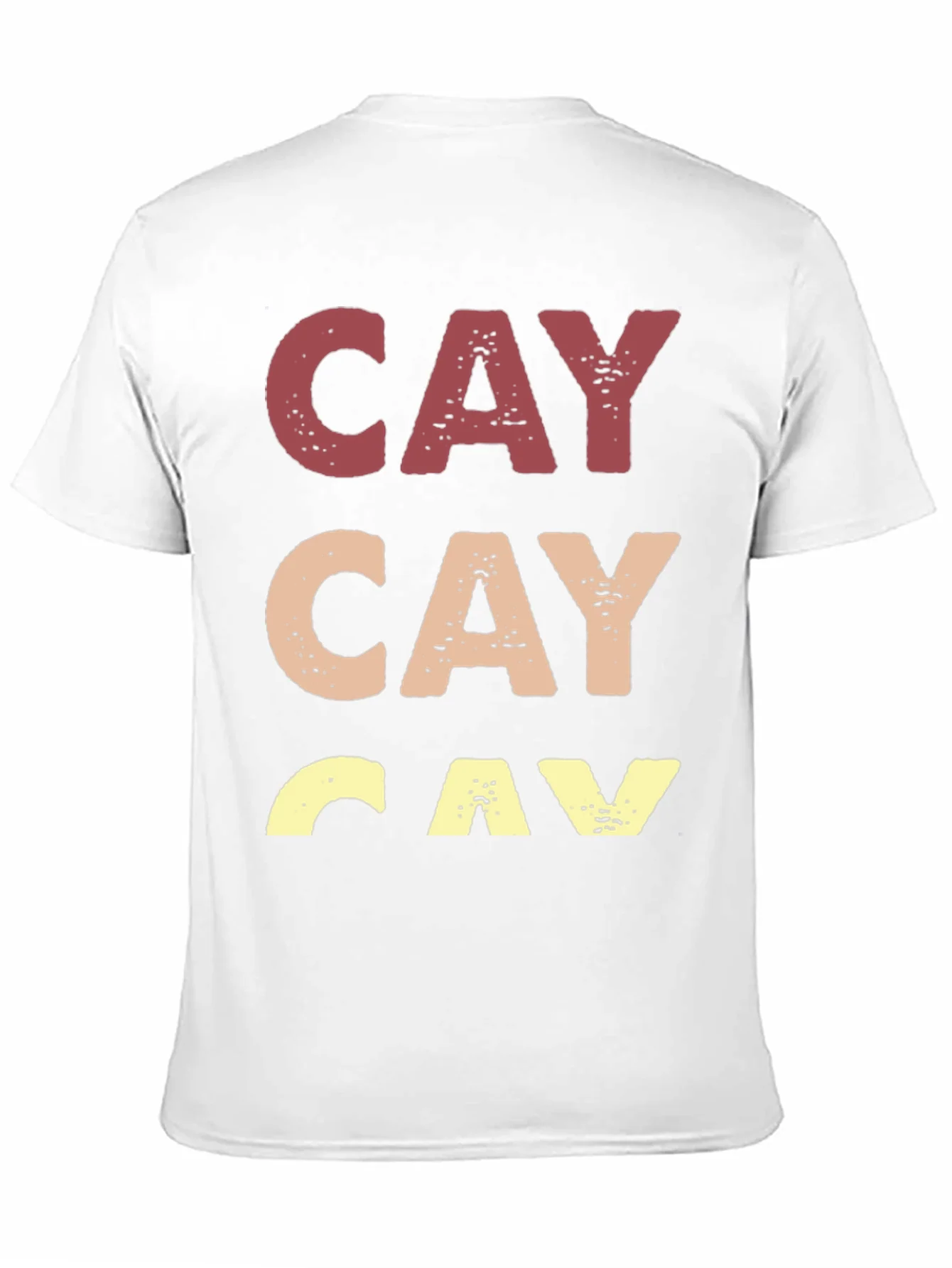 Camiseta Hombre CAY Estampada Casual