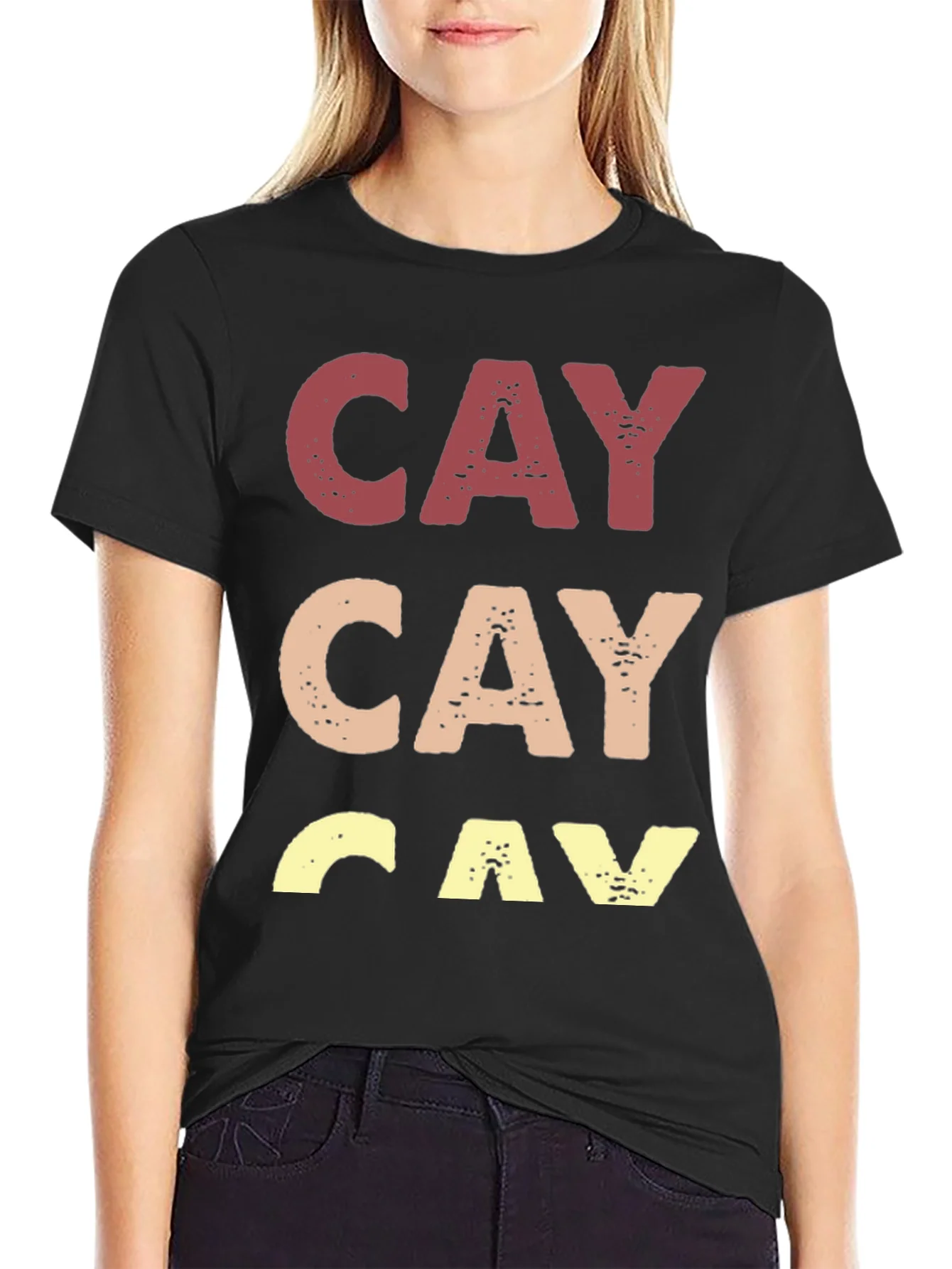 Camiseta Hombre CAY Estampada Casual