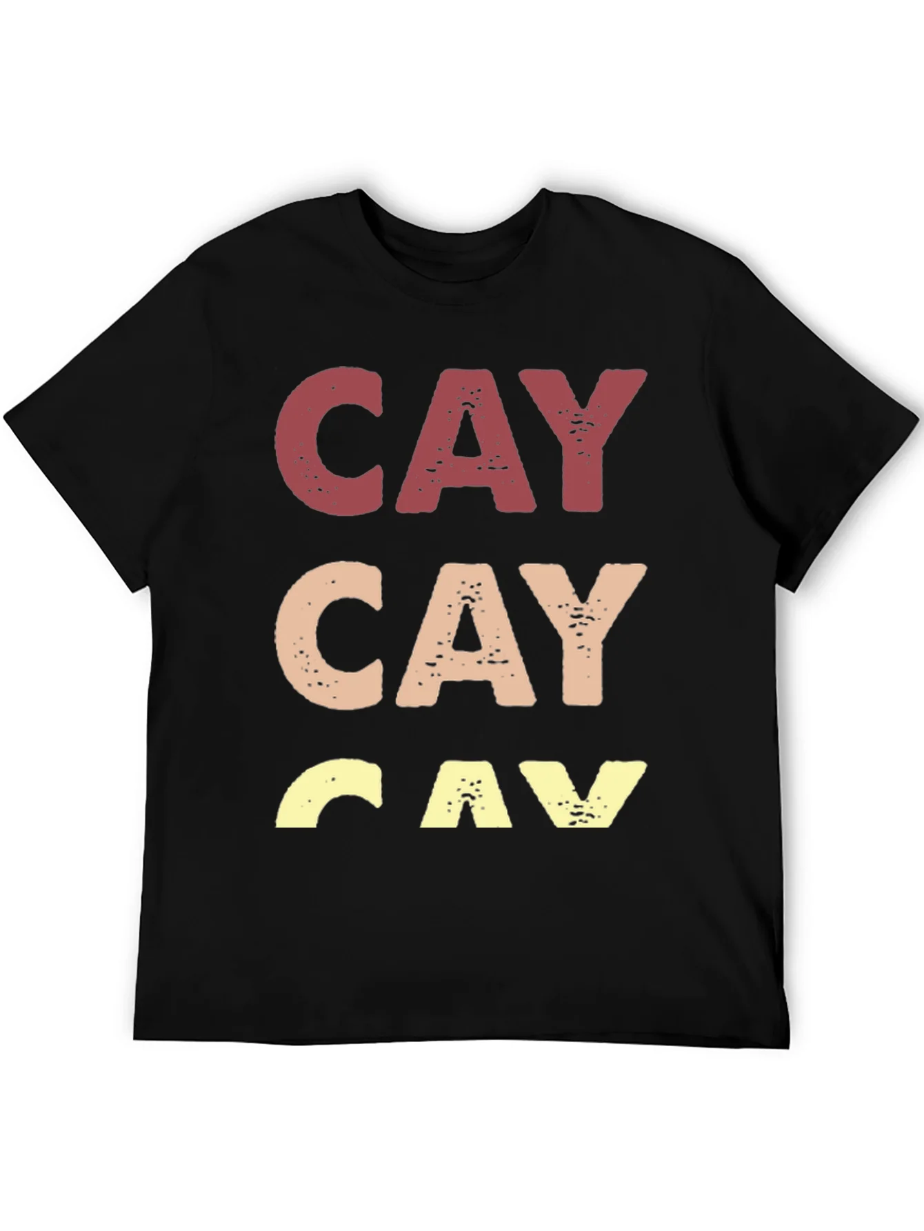 Camiseta Hombre CAY Estampada Casual