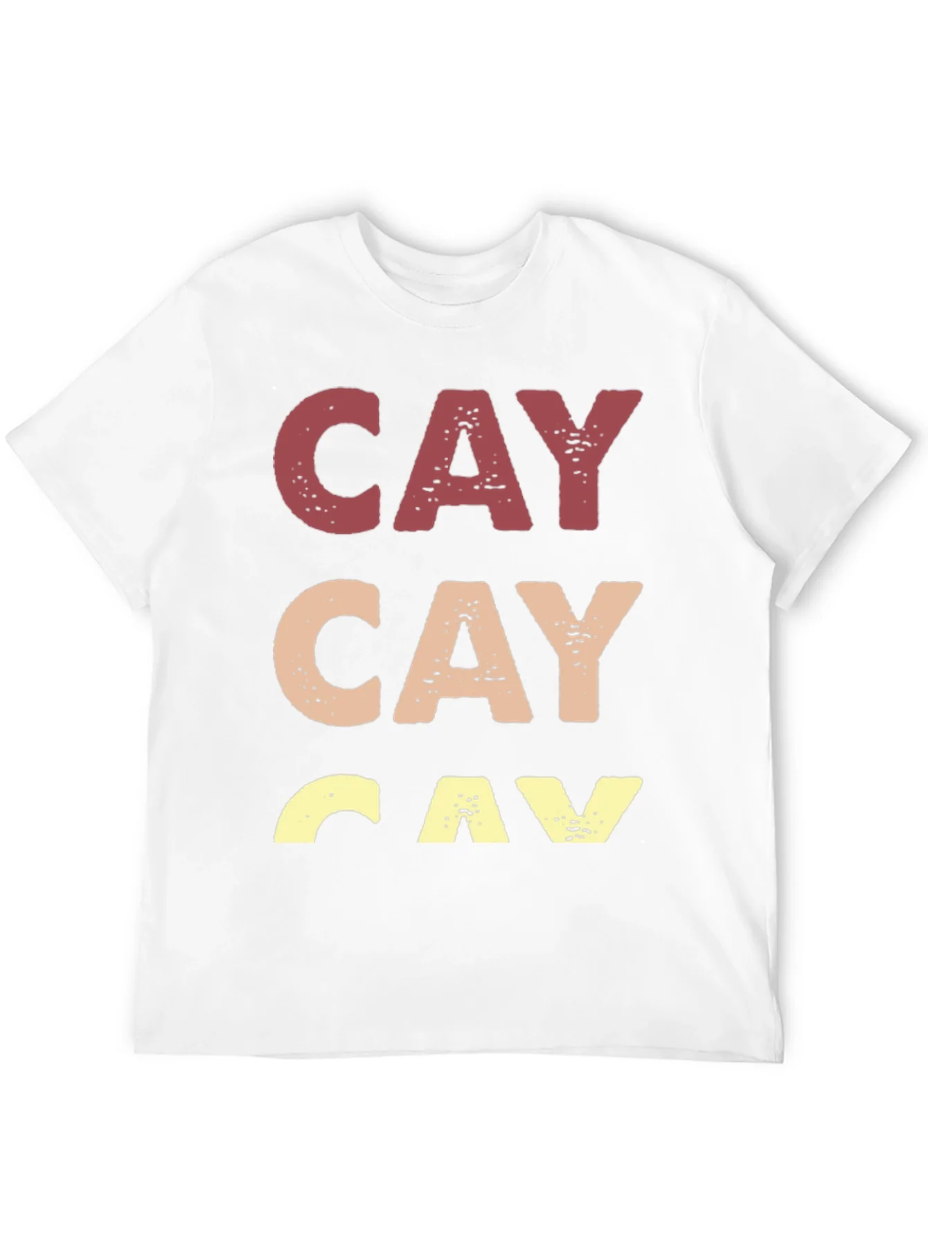 Camiseta Hombre CAY Estampada Casual