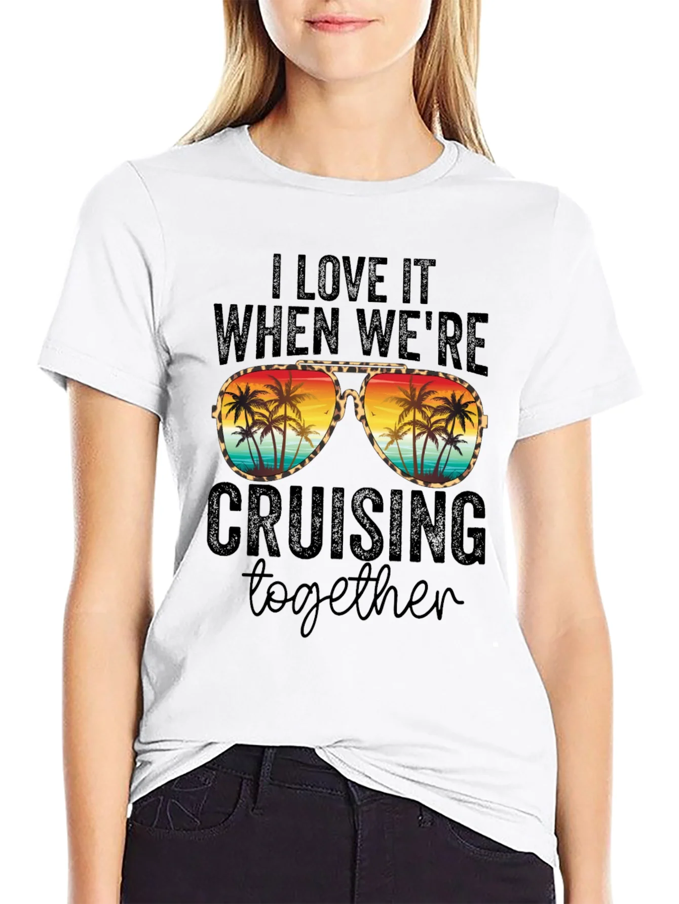 Rebbecca Cruising Together T-Shirt: Beach Vibes