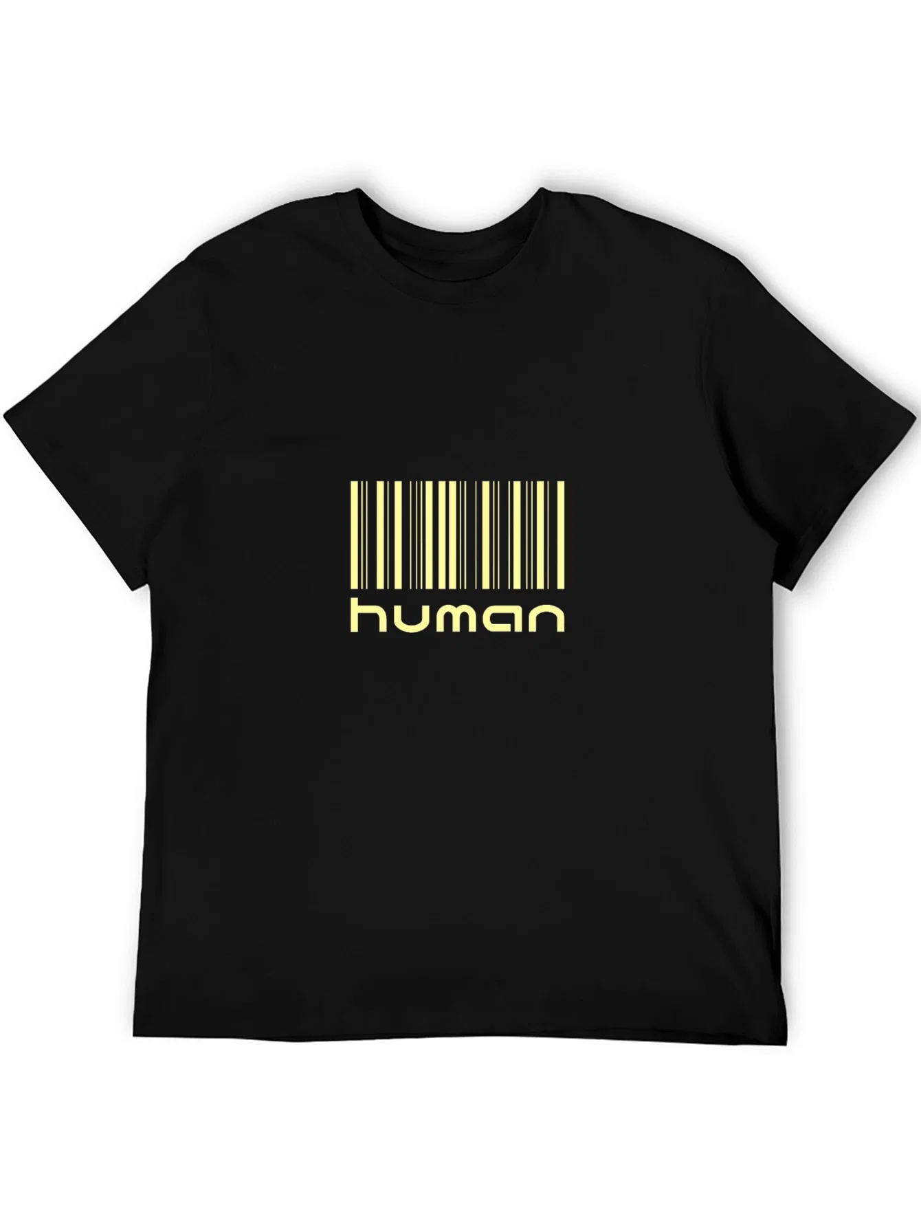 Rebbecca Human Barcode Black T-Shirt