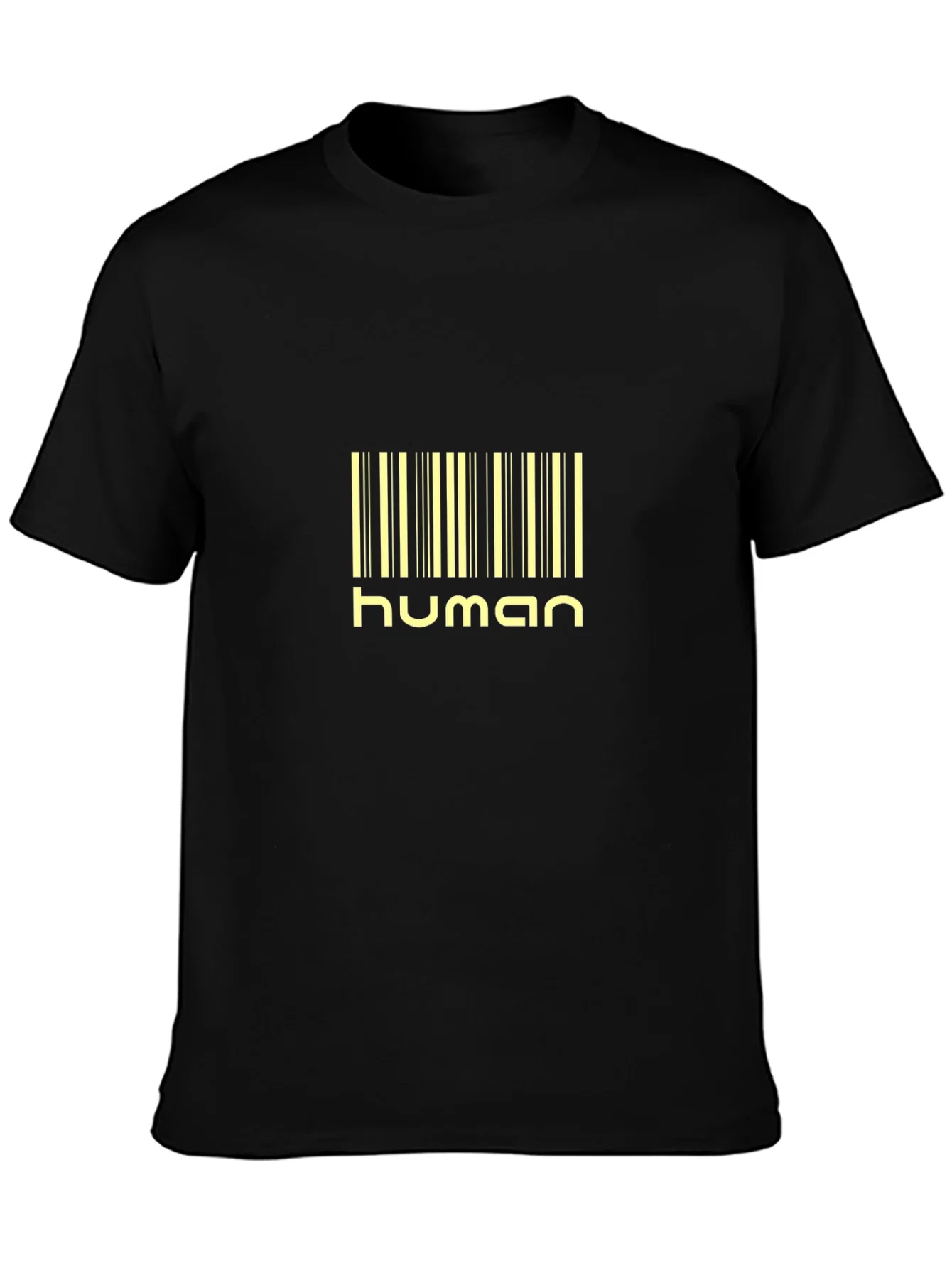 Rebbecca Human Barcode Black T-Shirt