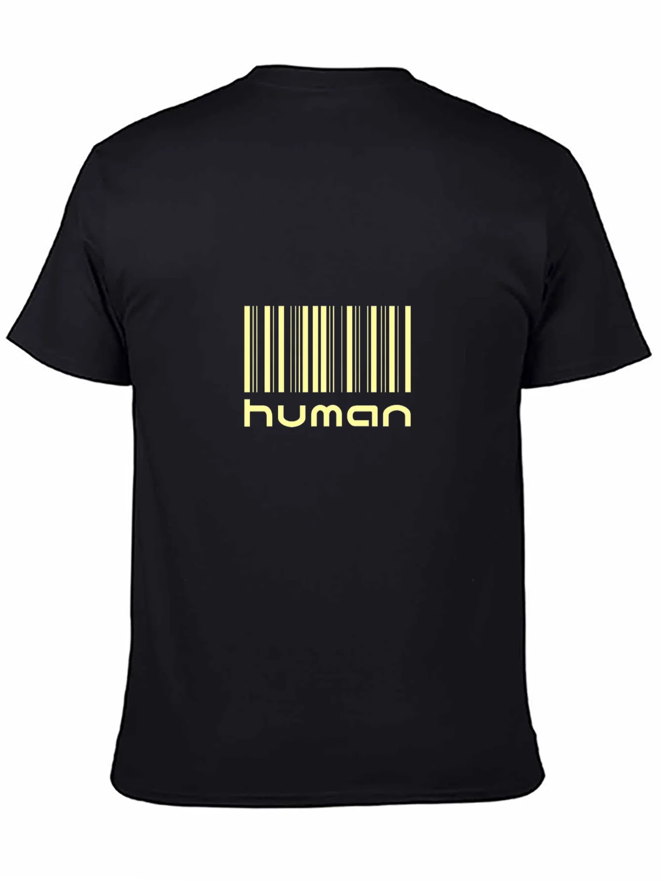 Rebbecca Human Barcode Black T-Shirt
