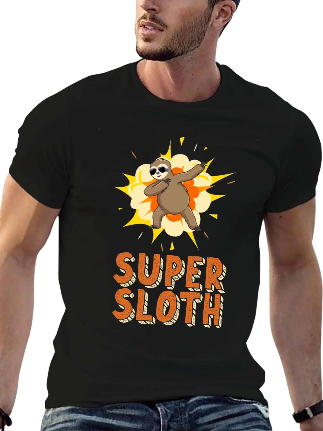 Camiseta Super Sloth - Divertida y C¨®moda