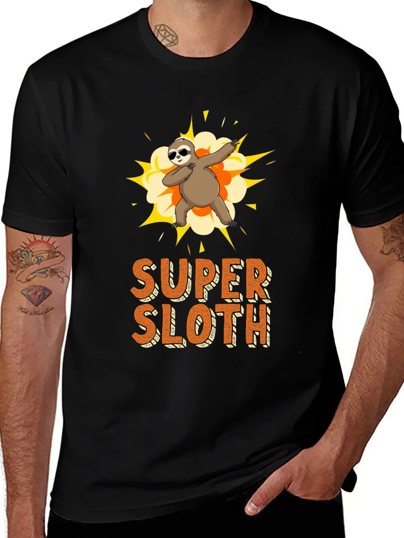 Camiseta Super Sloth - Divertida y C¨®moda