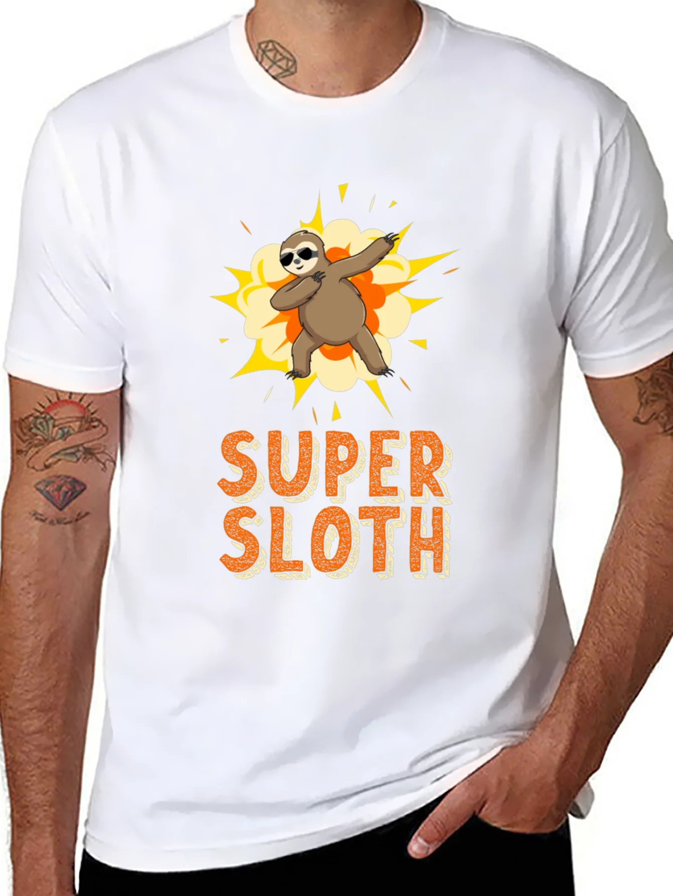 Camiseta Super Sloth - Divertida y C¨®moda