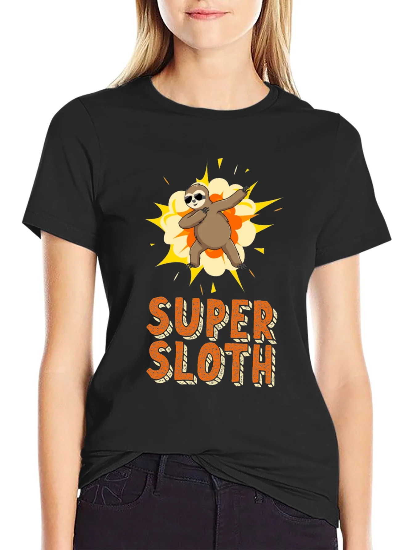 Camiseta Super Sloth - Divertida y C¨®moda