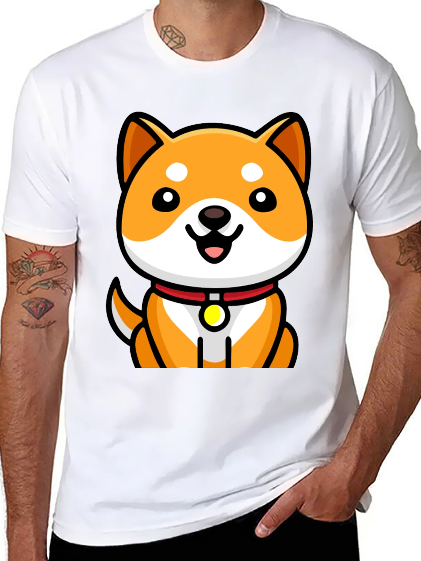Rebbecca Cute Doge Shiba Inu Graphic T-Shirt