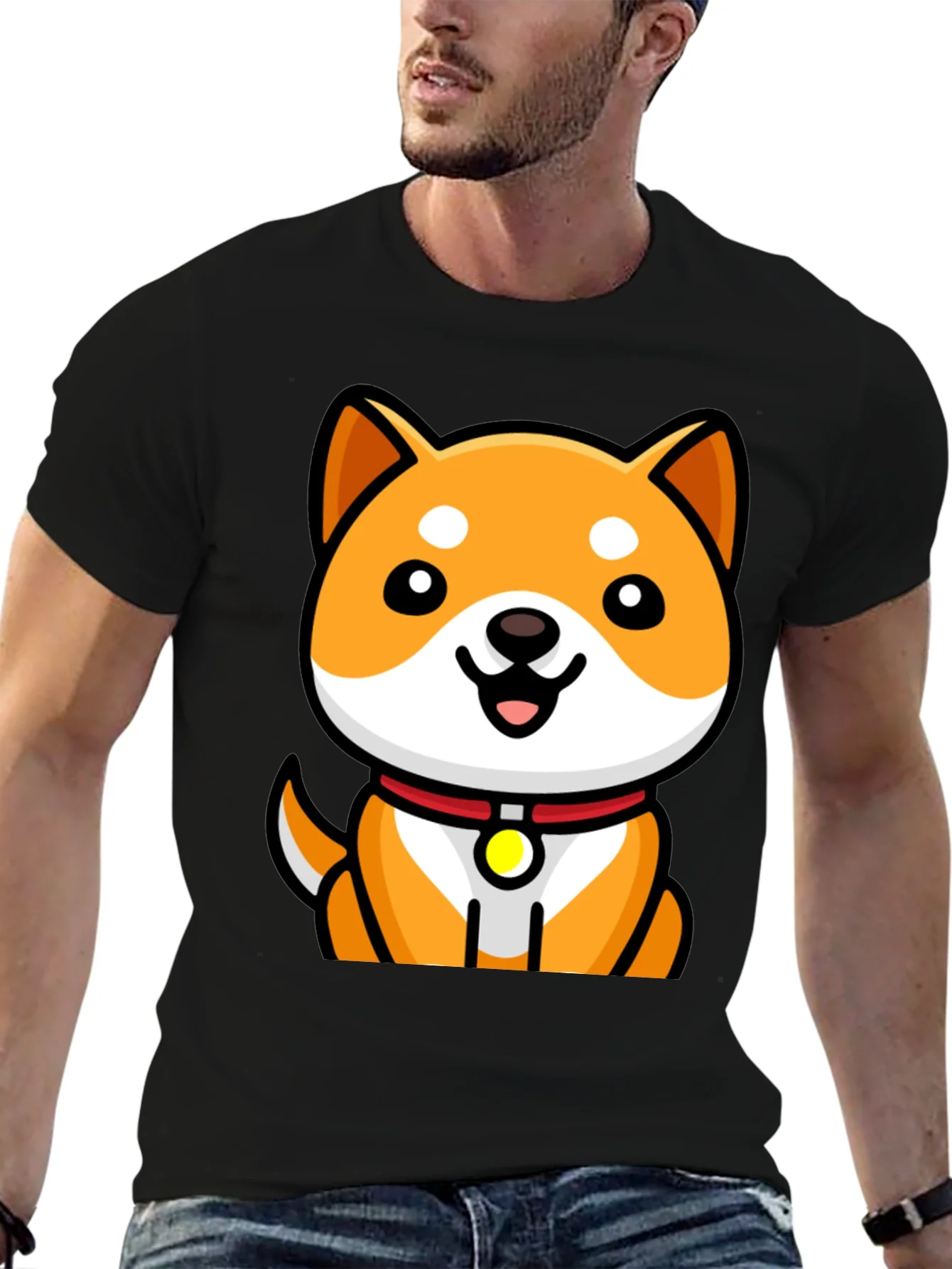 Rebbecca Cute Doge Shiba Inu Graphic T-Shirt