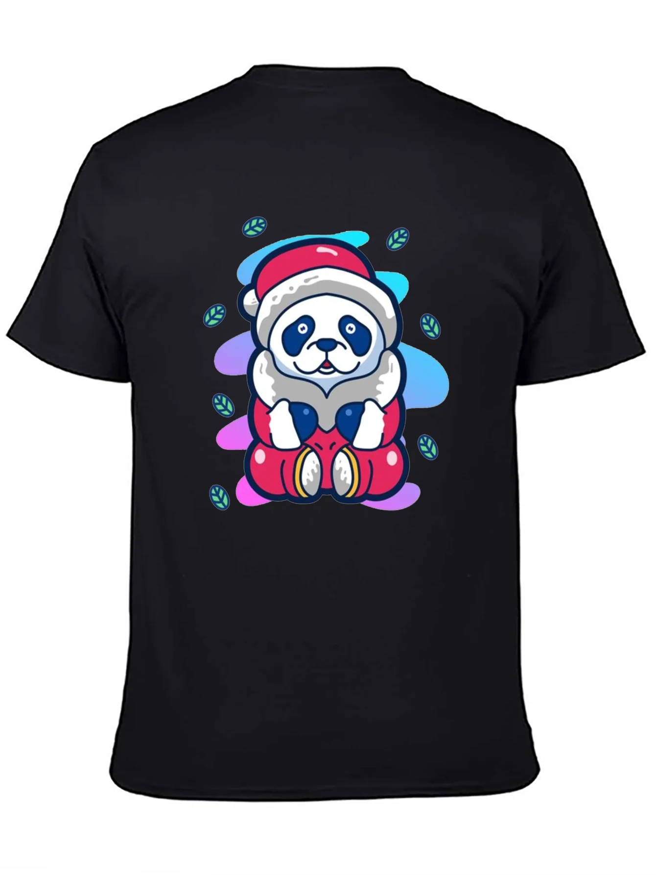 Rebbecca Santa Panda Tee - Holiday Cheer