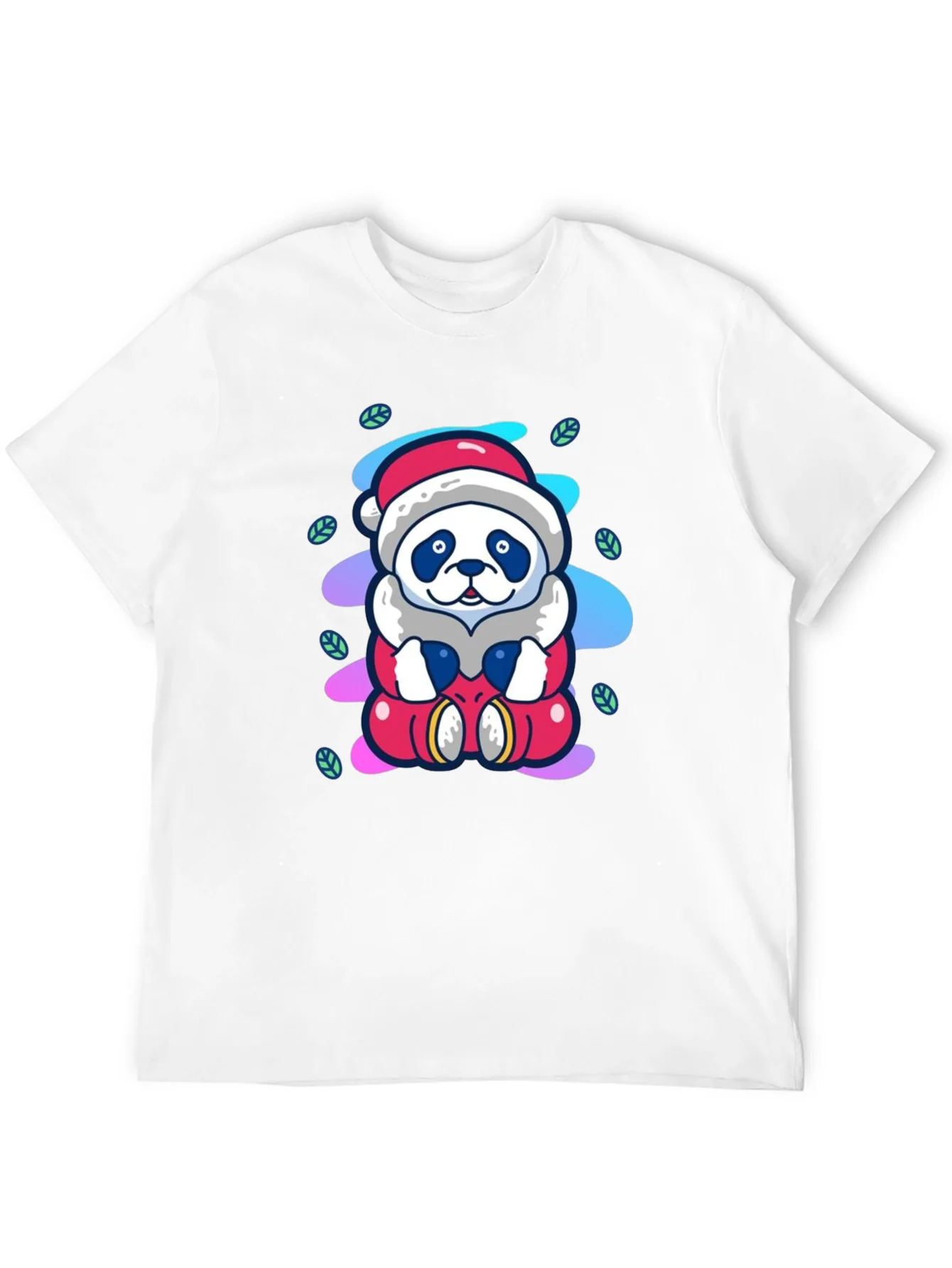 Rebbecca Santa Panda Tee - Holiday Cheer