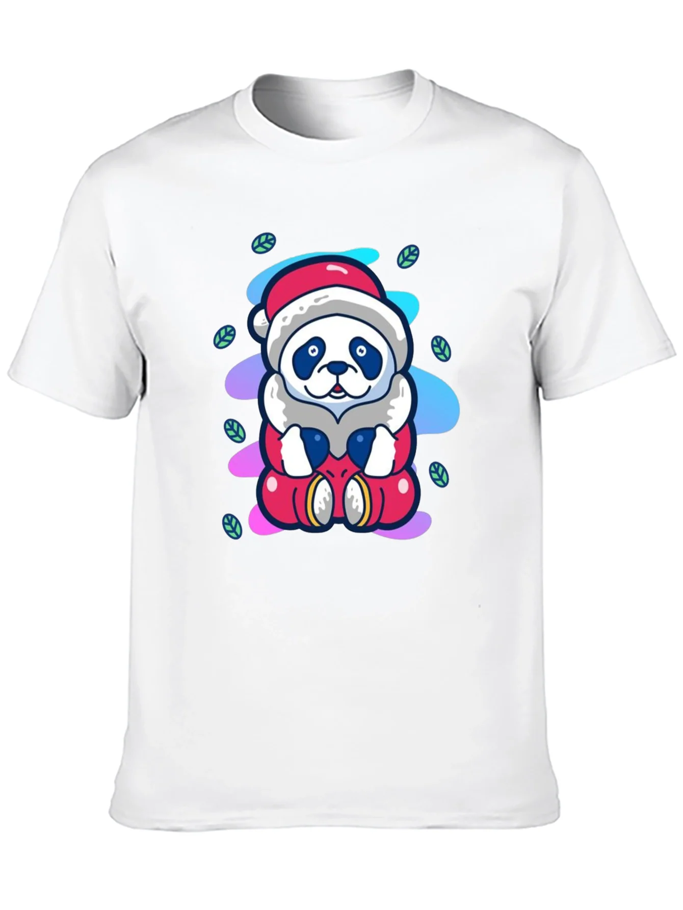 Rebbecca Santa Panda Tee - Holiday Cheer