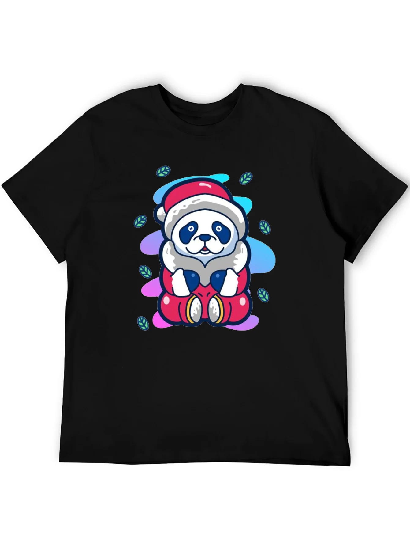 Rebbecca Santa Panda Tee - Holiday Cheer