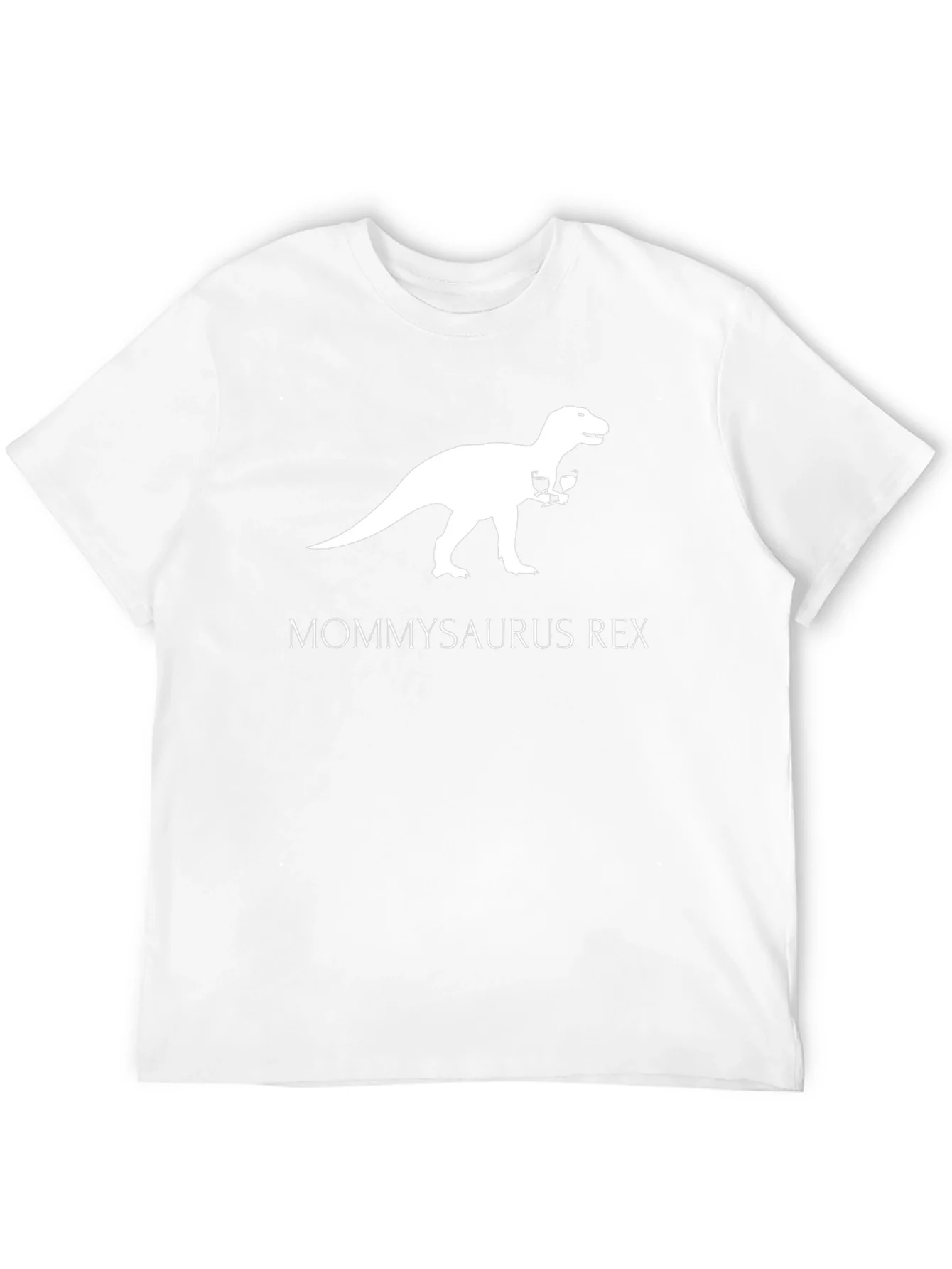 Rebbecca Mommysaurus Rex T-Shirt - Dinosaur Wine Lover Tee