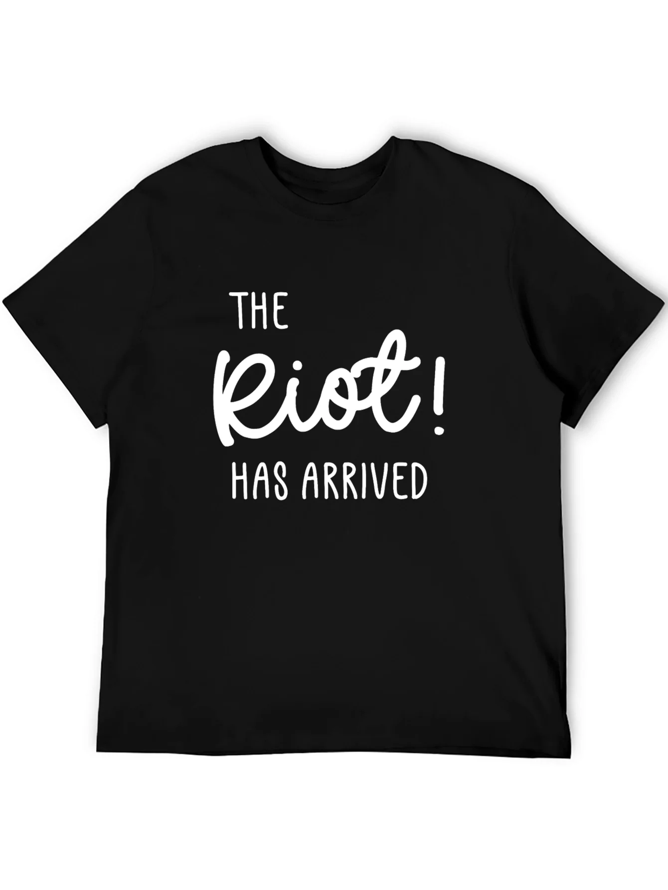 Rebbecca The Riot! Has Arrived Black T-Shirt