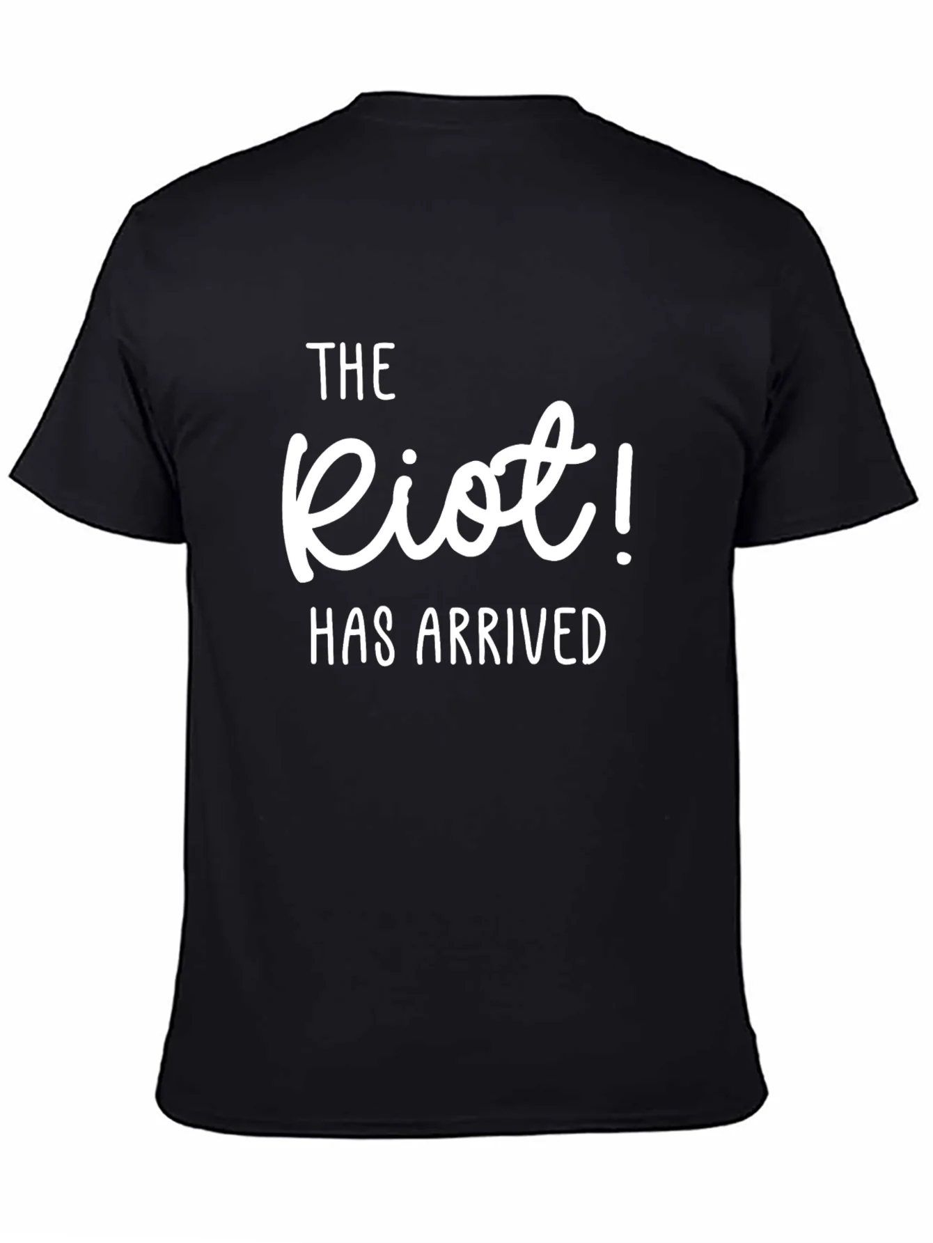 Rebbecca The Riot! Has Arrived Black T-Shirt