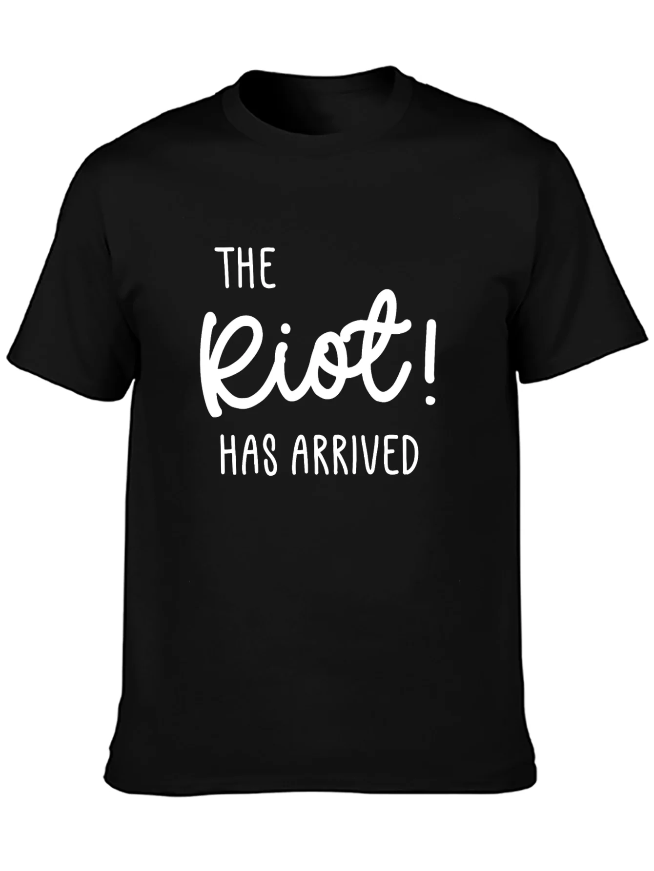 Rebbecca The Riot! Has Arrived Black T-Shirt