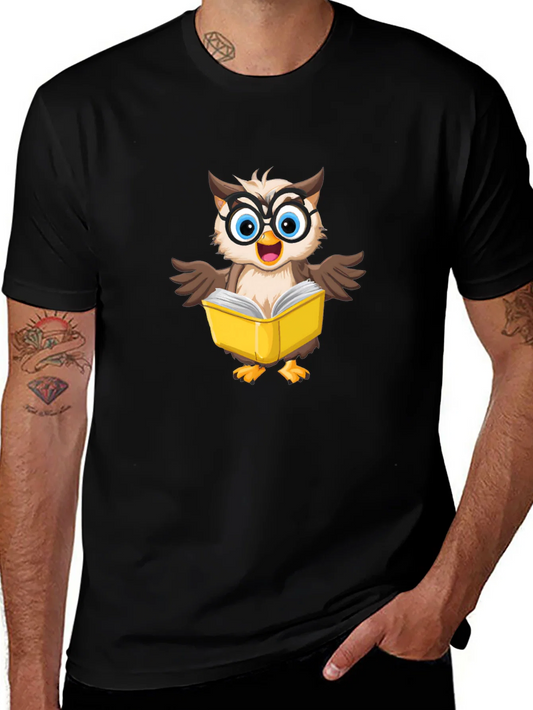 Rebbecca Owl Reading Book T-Shirt - Smart & Stylish Tee