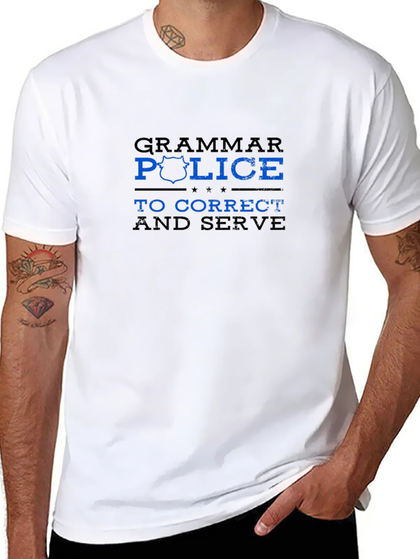 Rebbecca Grammar Police T-Shirt