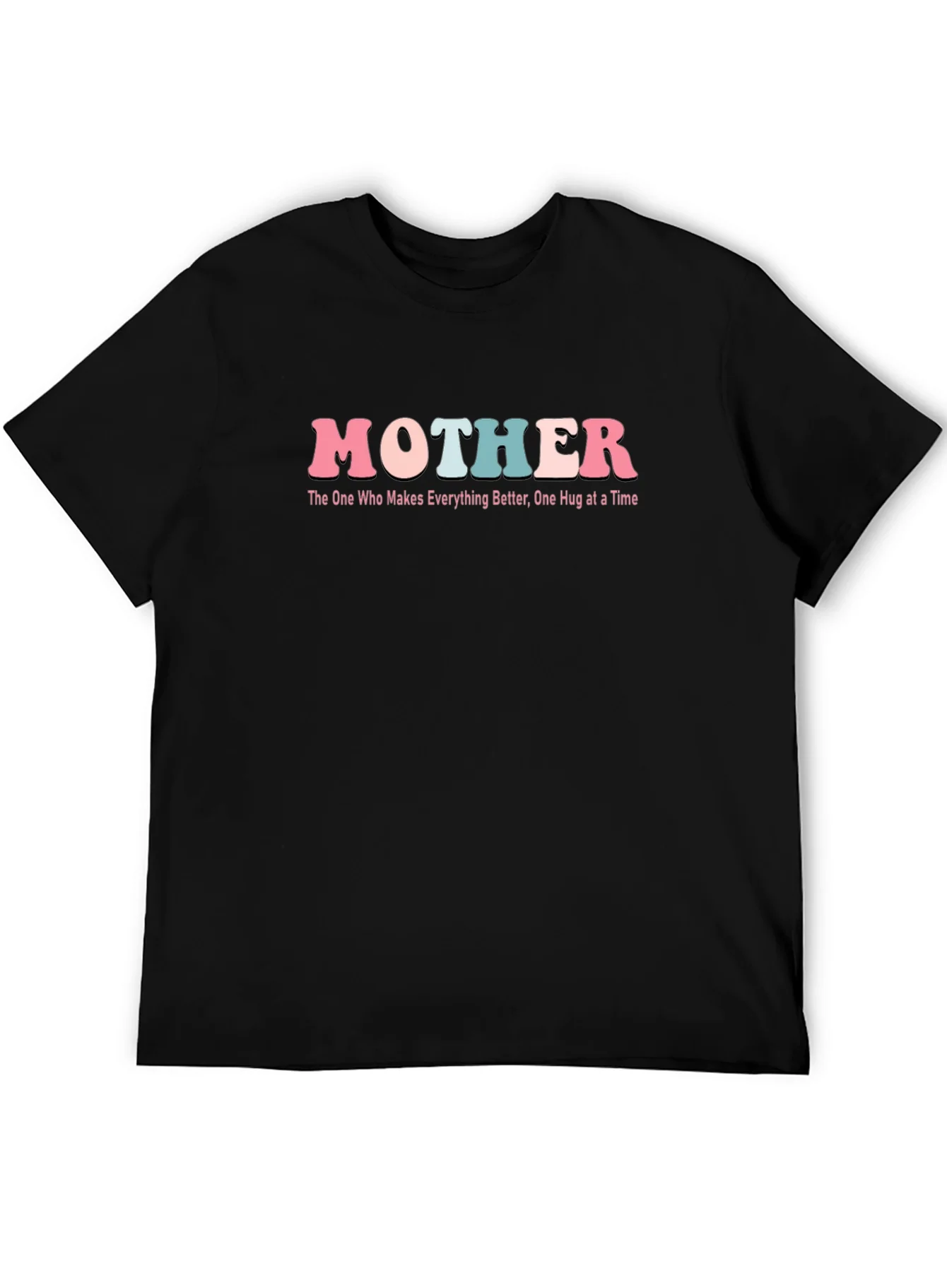Camiseta Negra Mother - One Hug at a Time