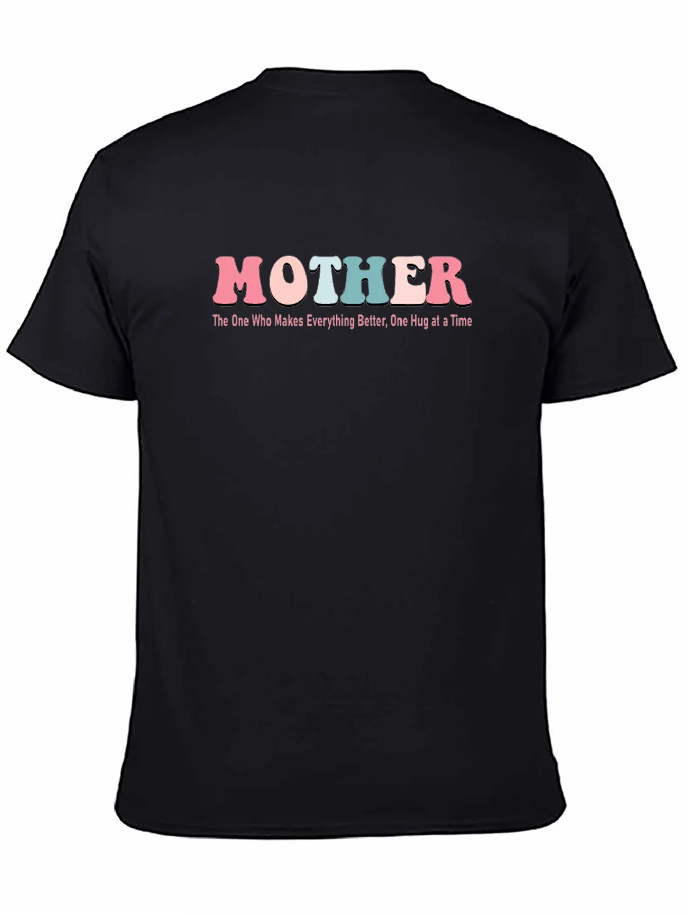 Camiseta Negra Mother - One Hug at a Time