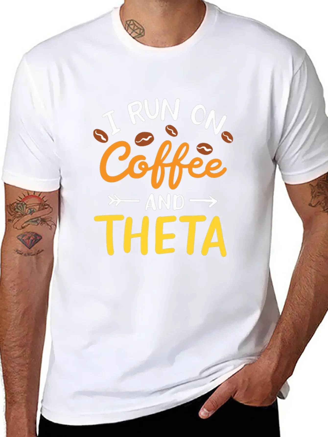Camiseta Negra: Caf¨¦ y Theta para un D¨ªa Activo