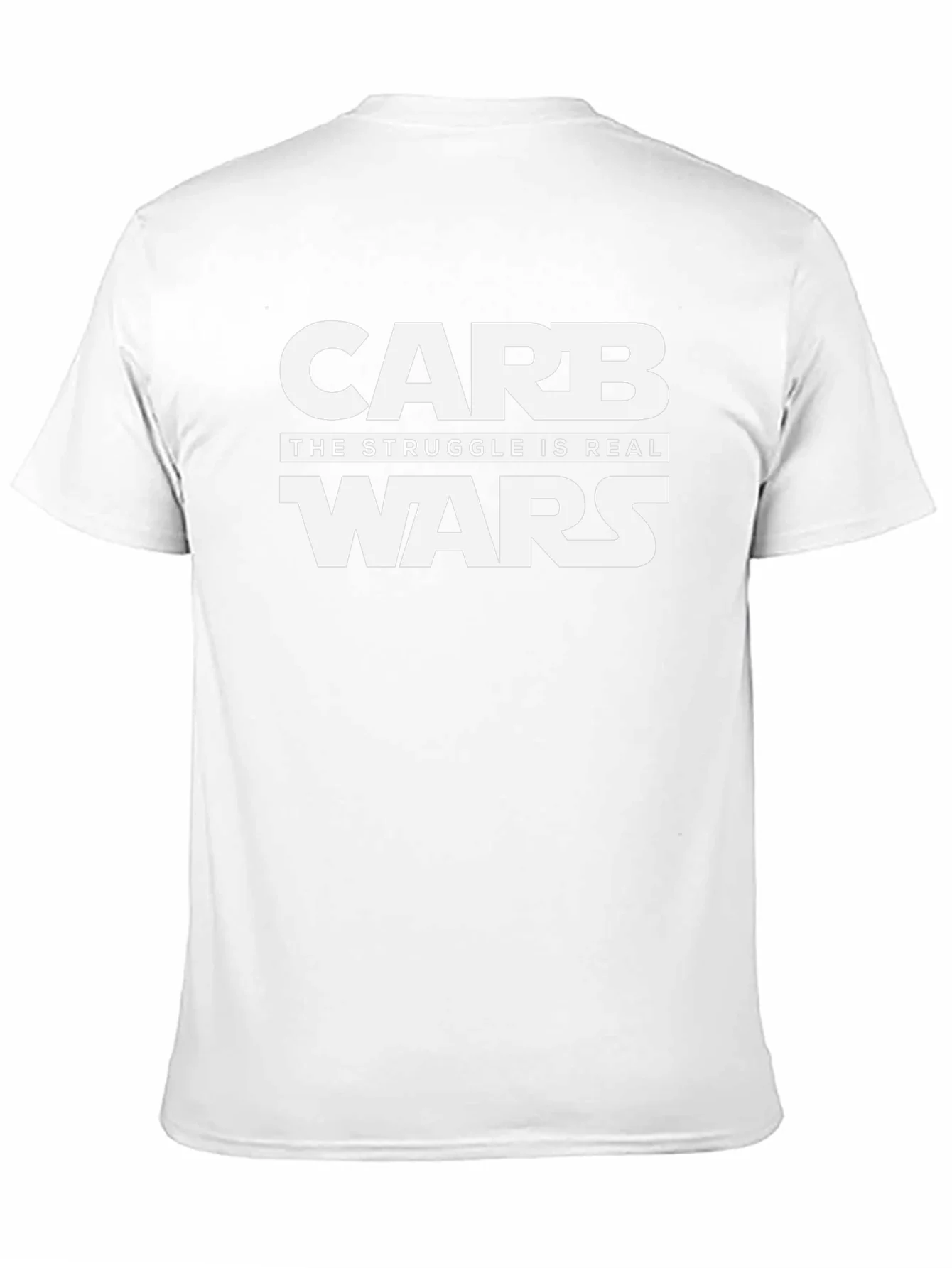 Camiseta Negra Carb Wars: La Lucha es Real