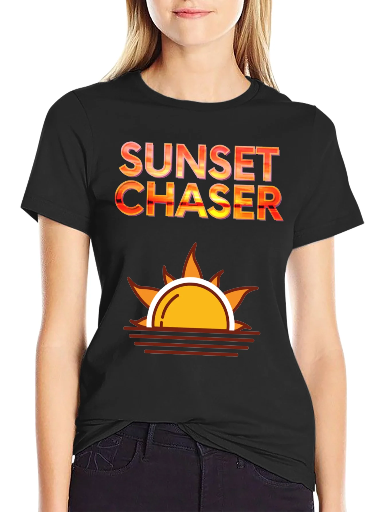 Rebbecca Sunset Chaser Graphic T-Shirt