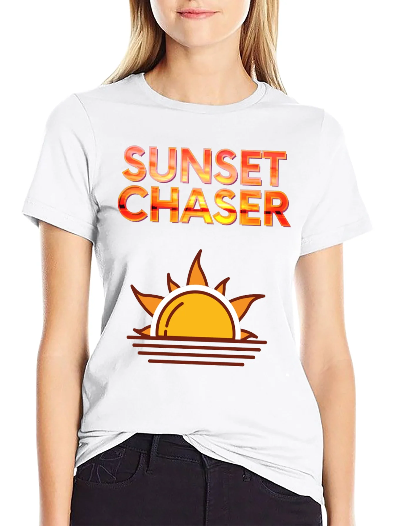Rebbecca Sunset Chaser Graphic T-Shirt