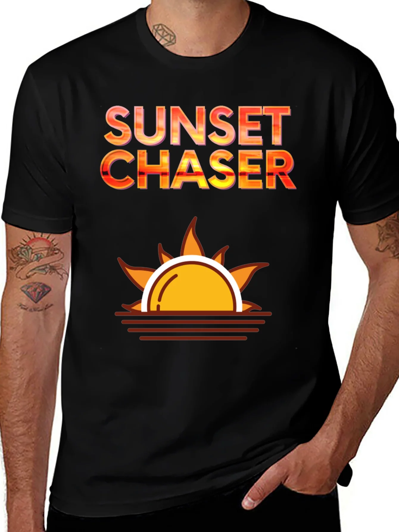Rebbecca Sunset Chaser Graphic T-Shirt