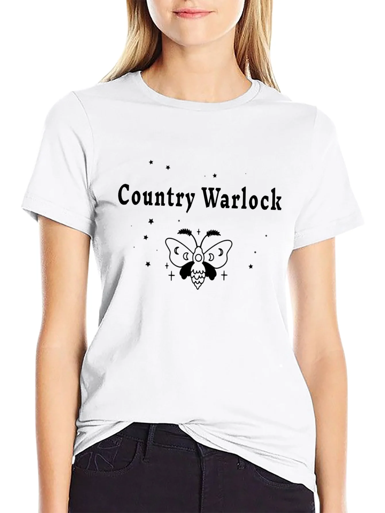 Rebbecca Country Warlock Graphic T-Shirt