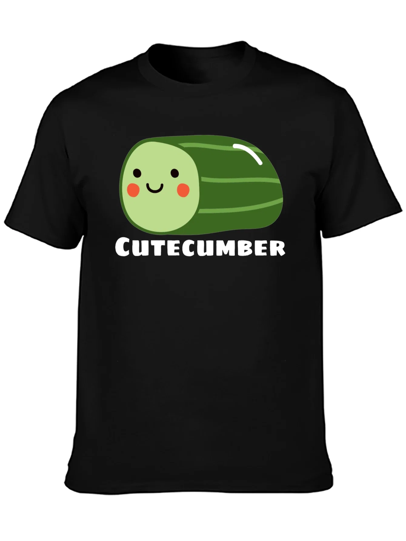 Rebbecca CuteCumber Black Graphic Tee