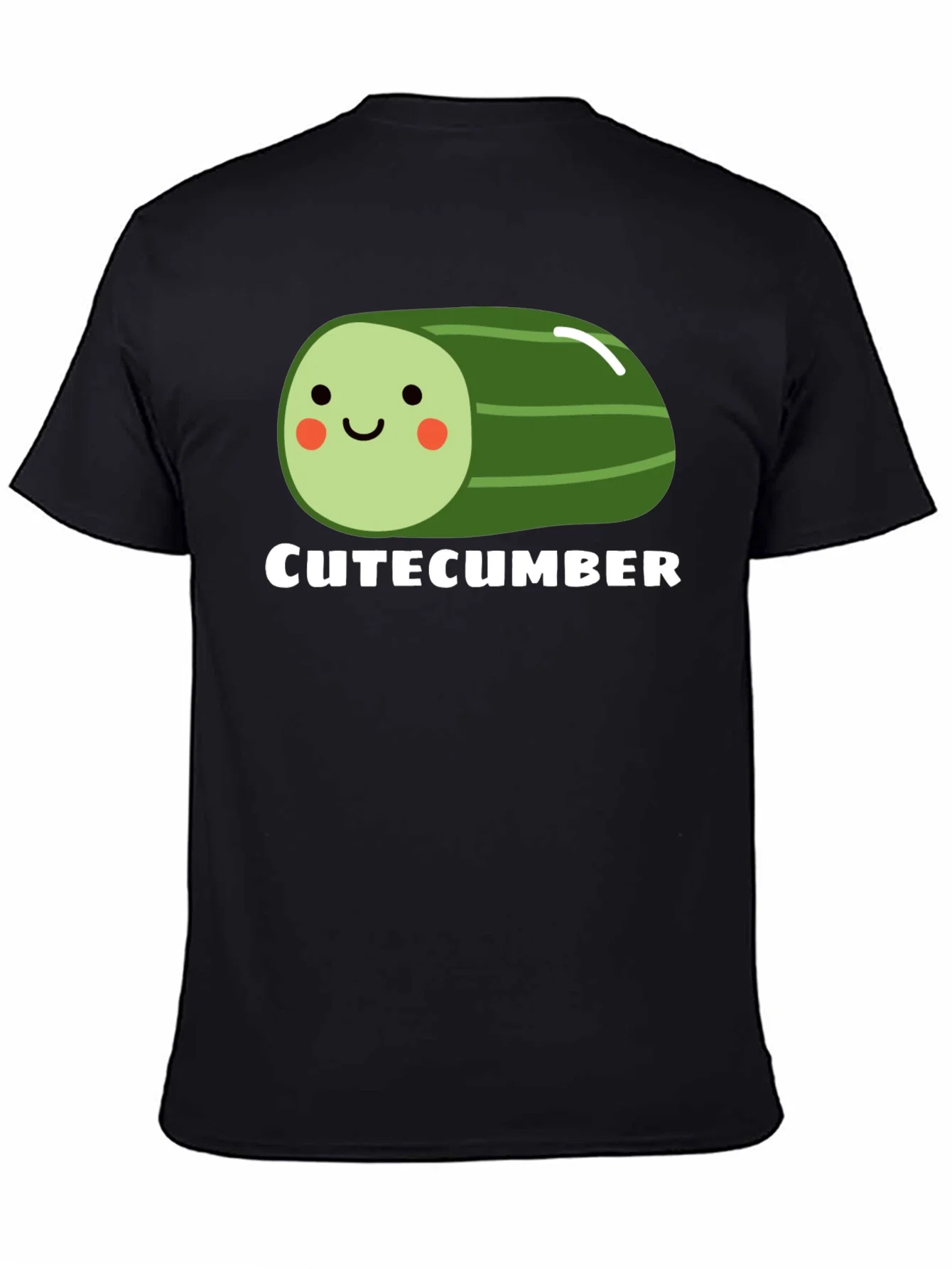 Rebbecca CuteCumber Black Graphic Tee