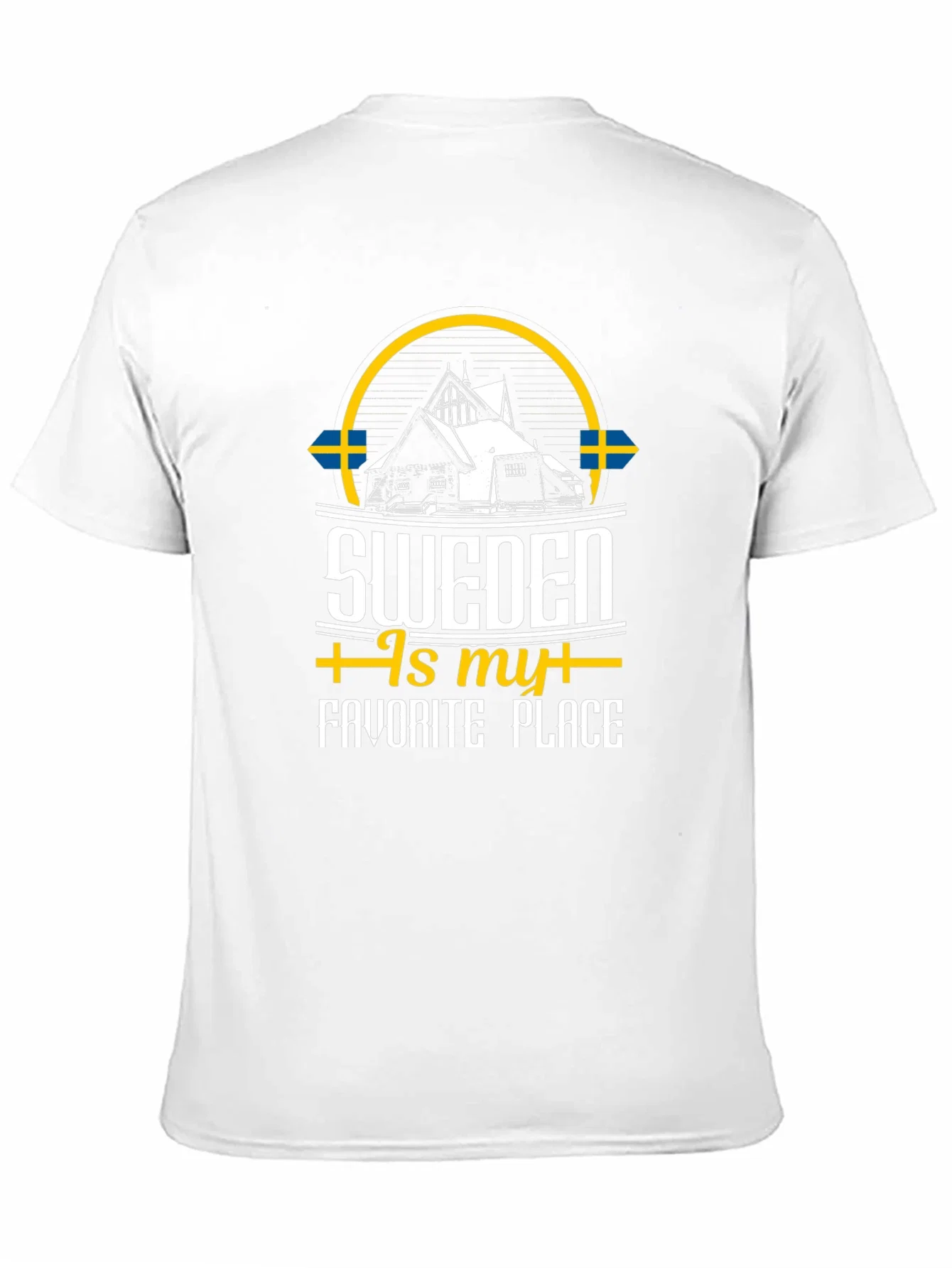 Rebbecca Sweden Is My Favorite Place Graphic T-Shirt
