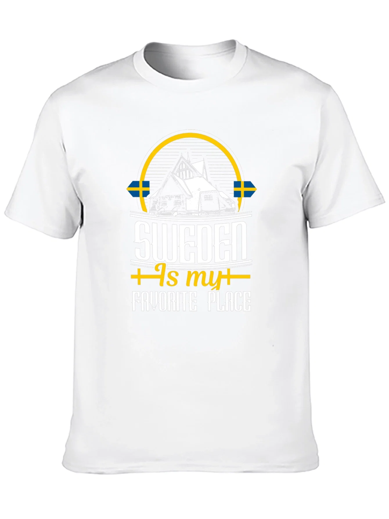 Rebbecca Sweden Is My Favorite Place Graphic T-Shirt