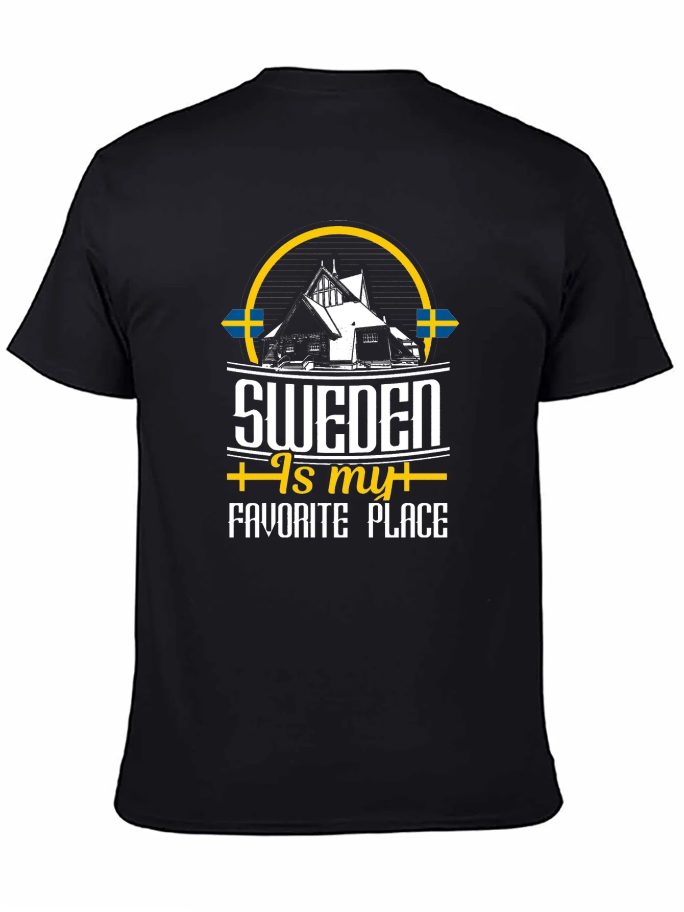 Rebbecca Sweden Is My Favorite Place Graphic T-Shirt