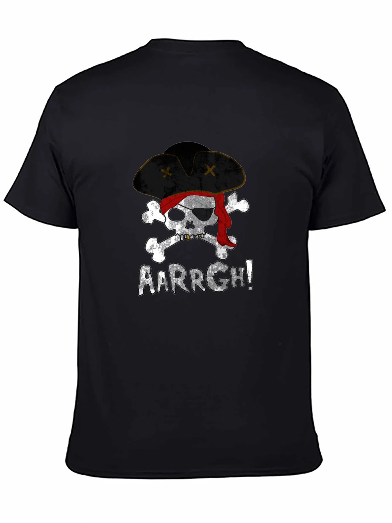 Rebbecca Pirate Skull AARRGH! Graphic Tee