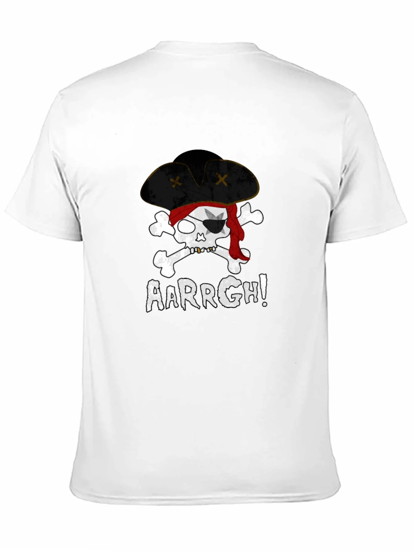 Rebbecca Pirate Skull AARRGH! Graphic Tee