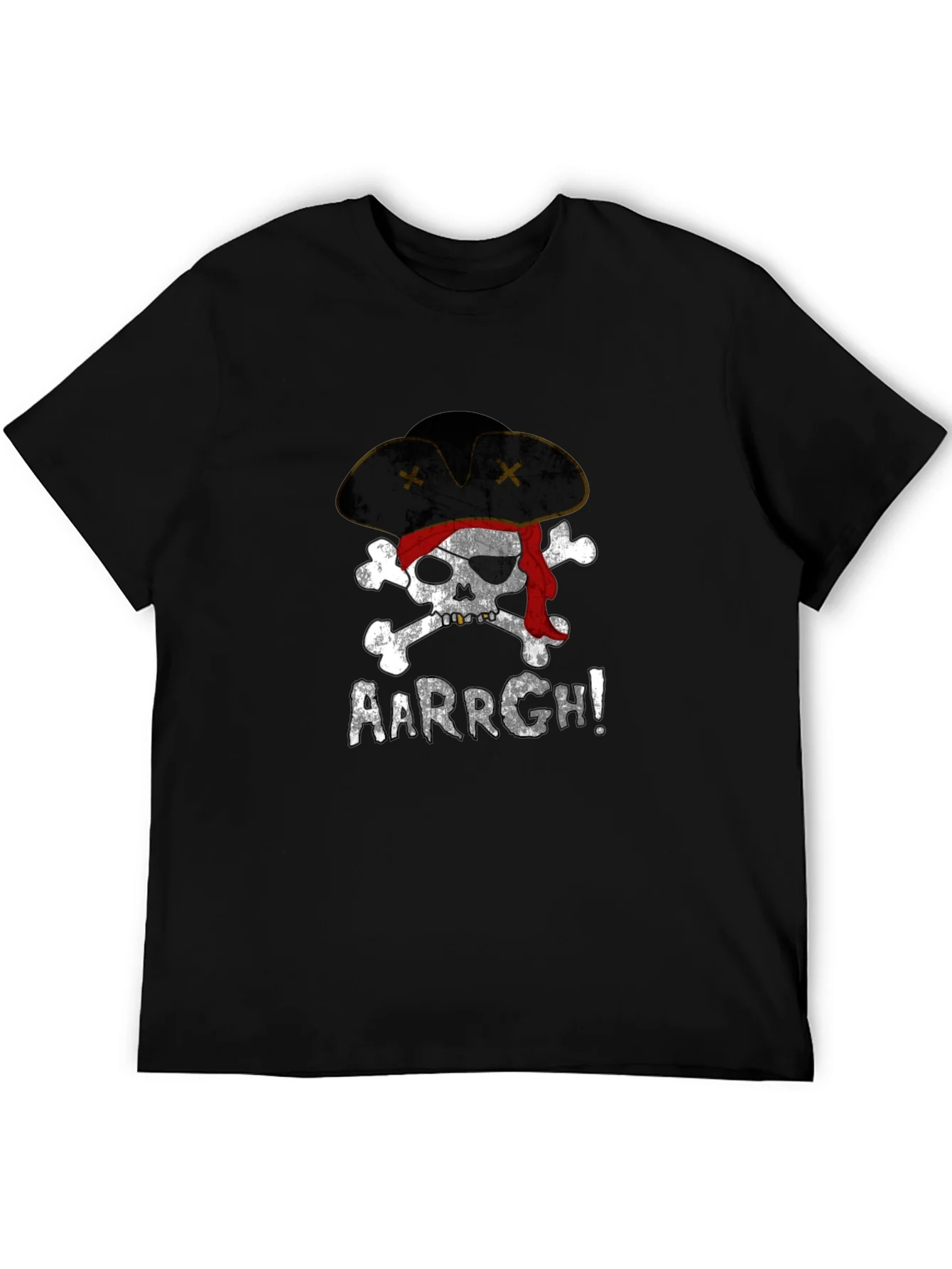 Rebbecca Pirate Skull AARRGH! Graphic Tee