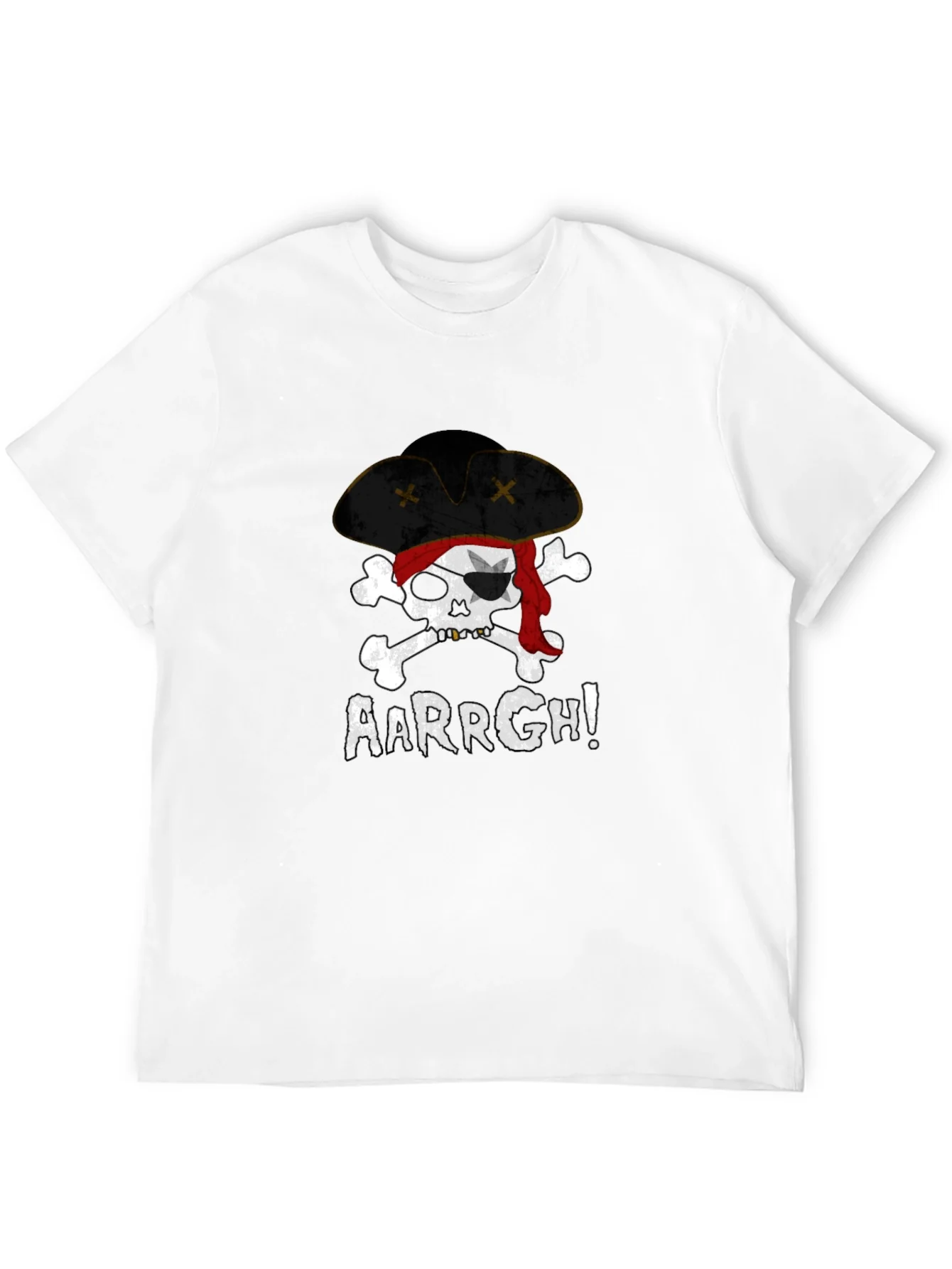 Rebbecca Pirate Skull AARRGH! Graphic Tee