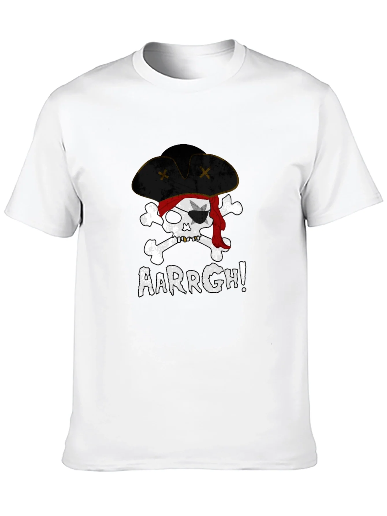 Rebbecca Pirate Skull AARRGH! Graphic Tee