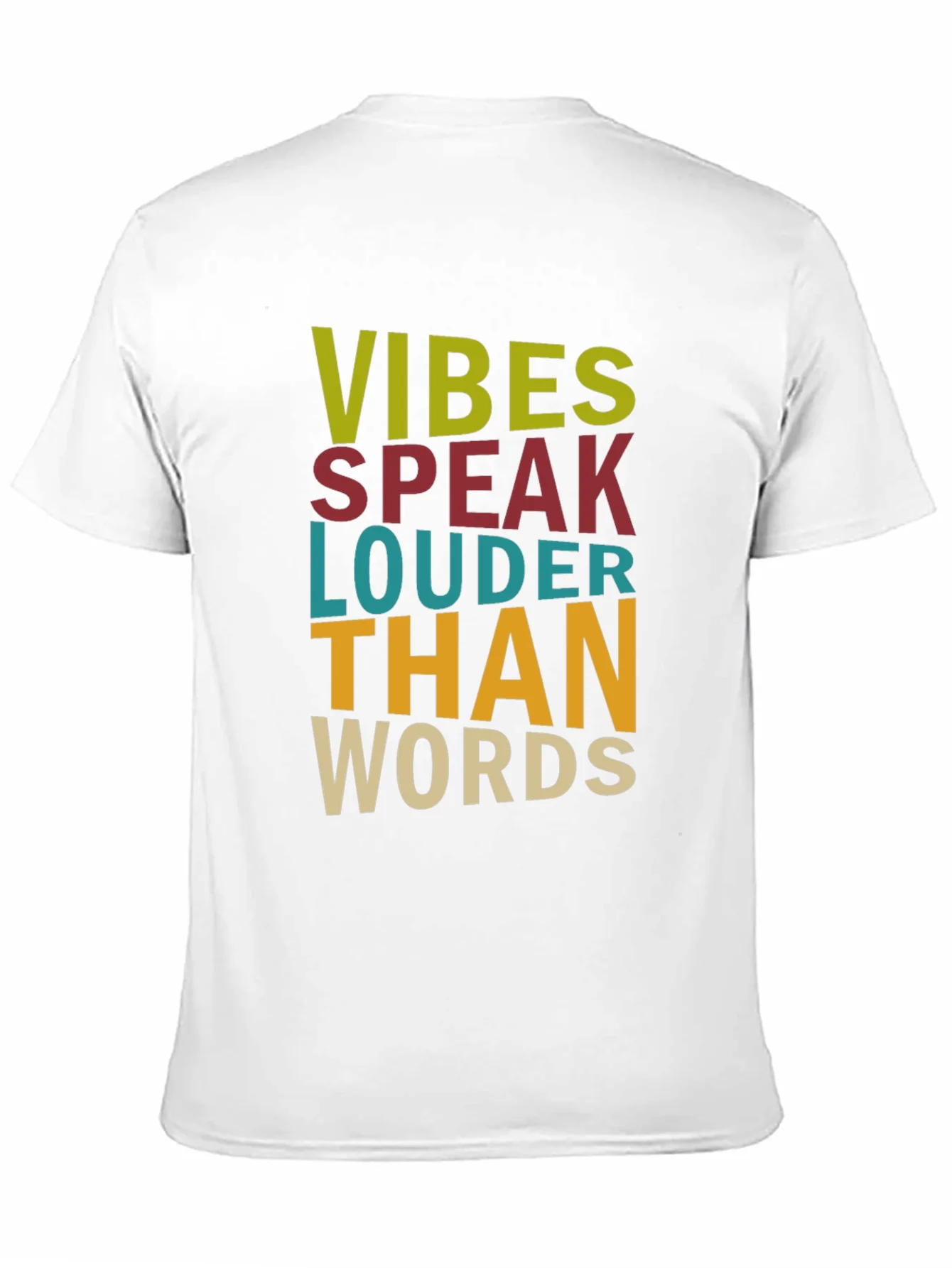 Rebbecca Vibes Speak Louder Than Words Graphic T-Shirt