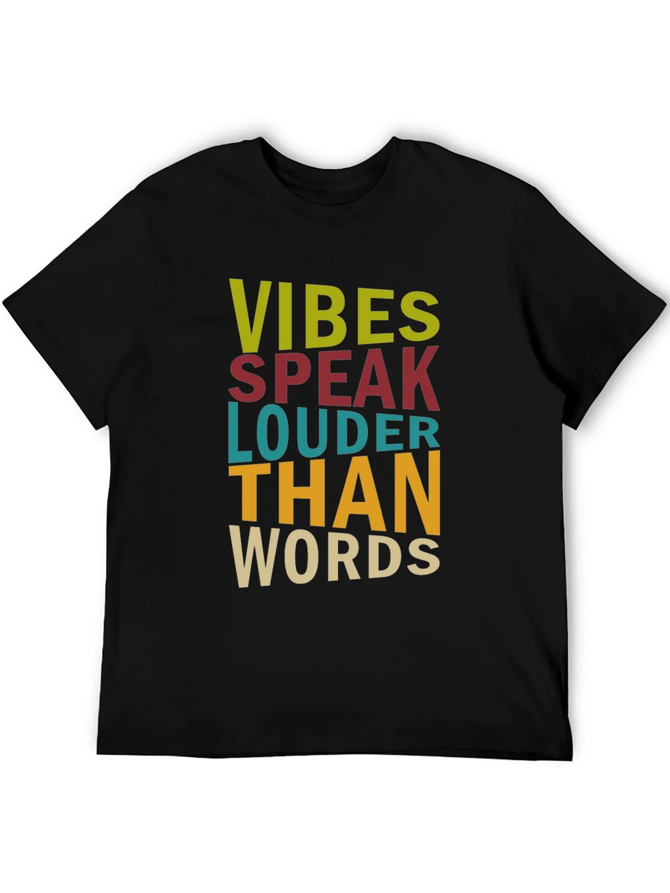 Rebbecca Vibes Speak Louder Than Words Graphic T-Shirt