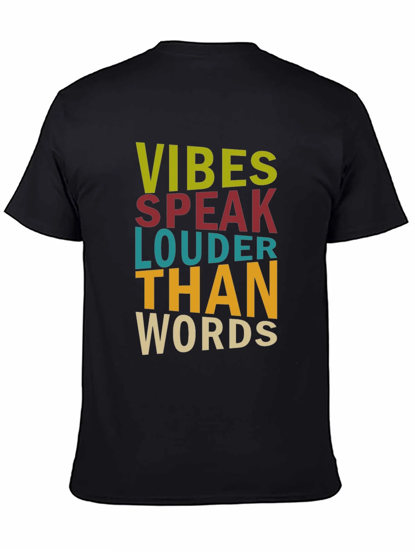 Rebbecca Vibes Speak Louder Than Words Graphic T-Shirt