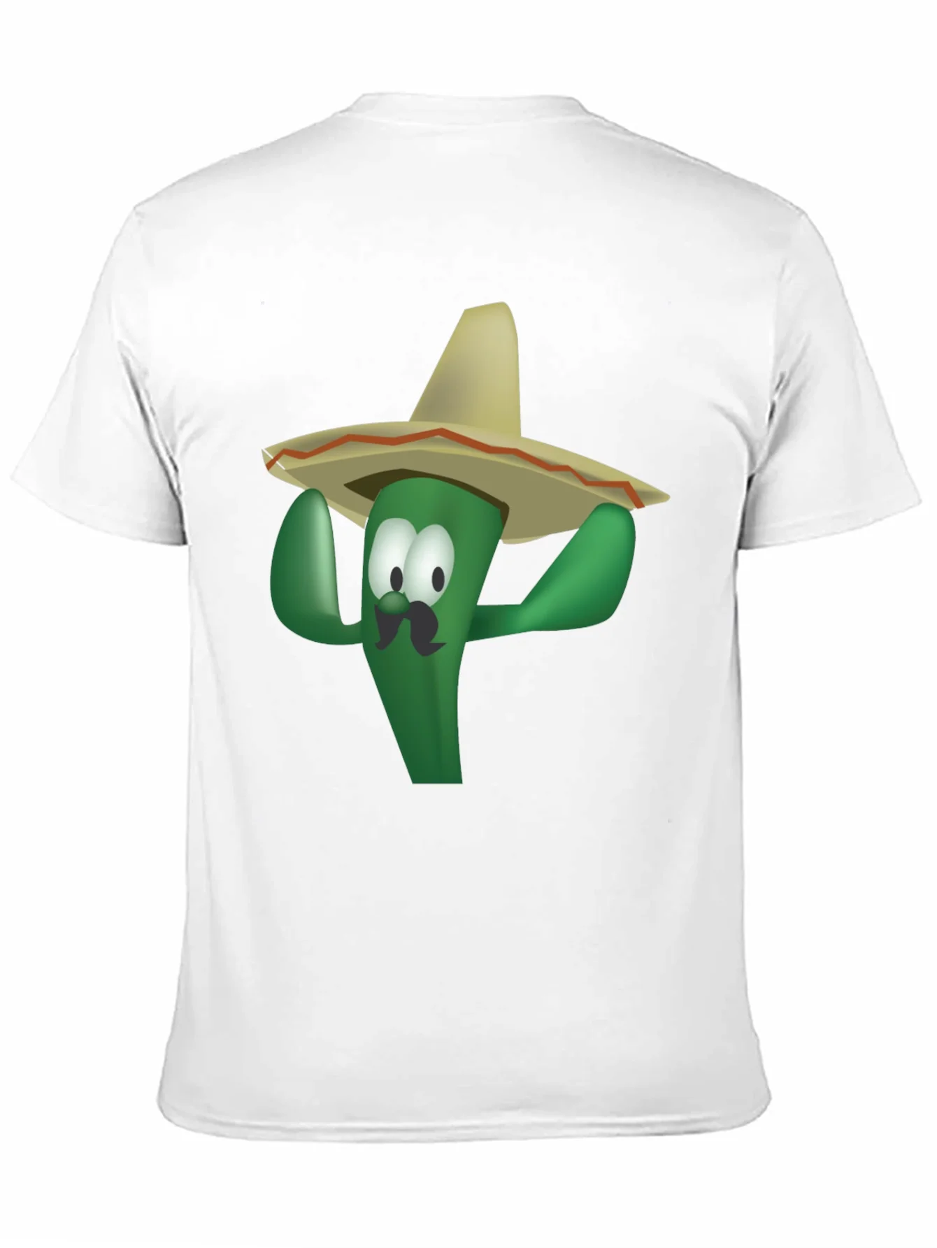 Camiseta Negra con Cactus Sombrero