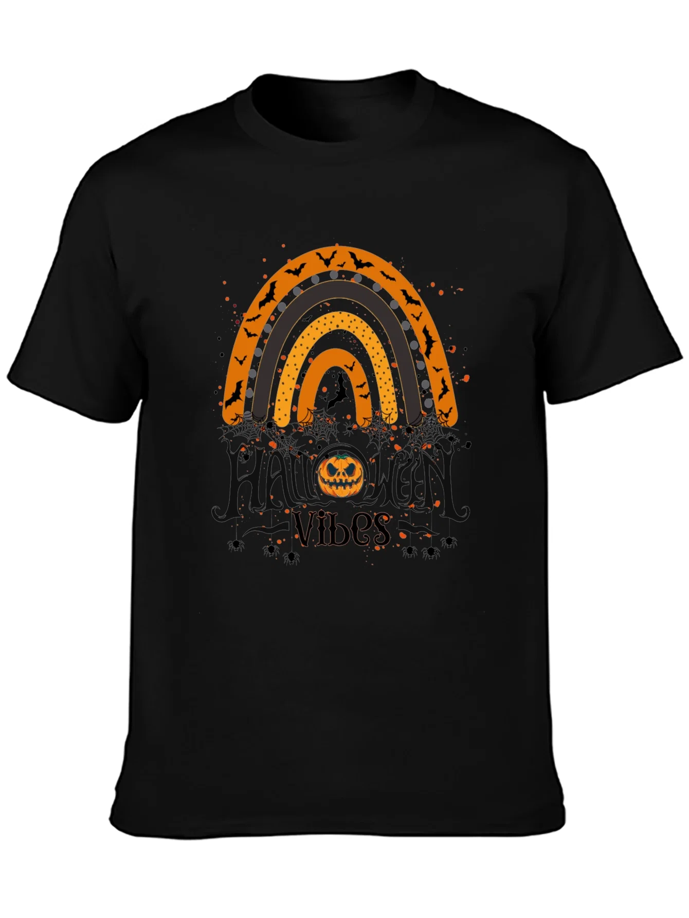 Rebbecca Halloween Vibes Rainbow T-Shirt