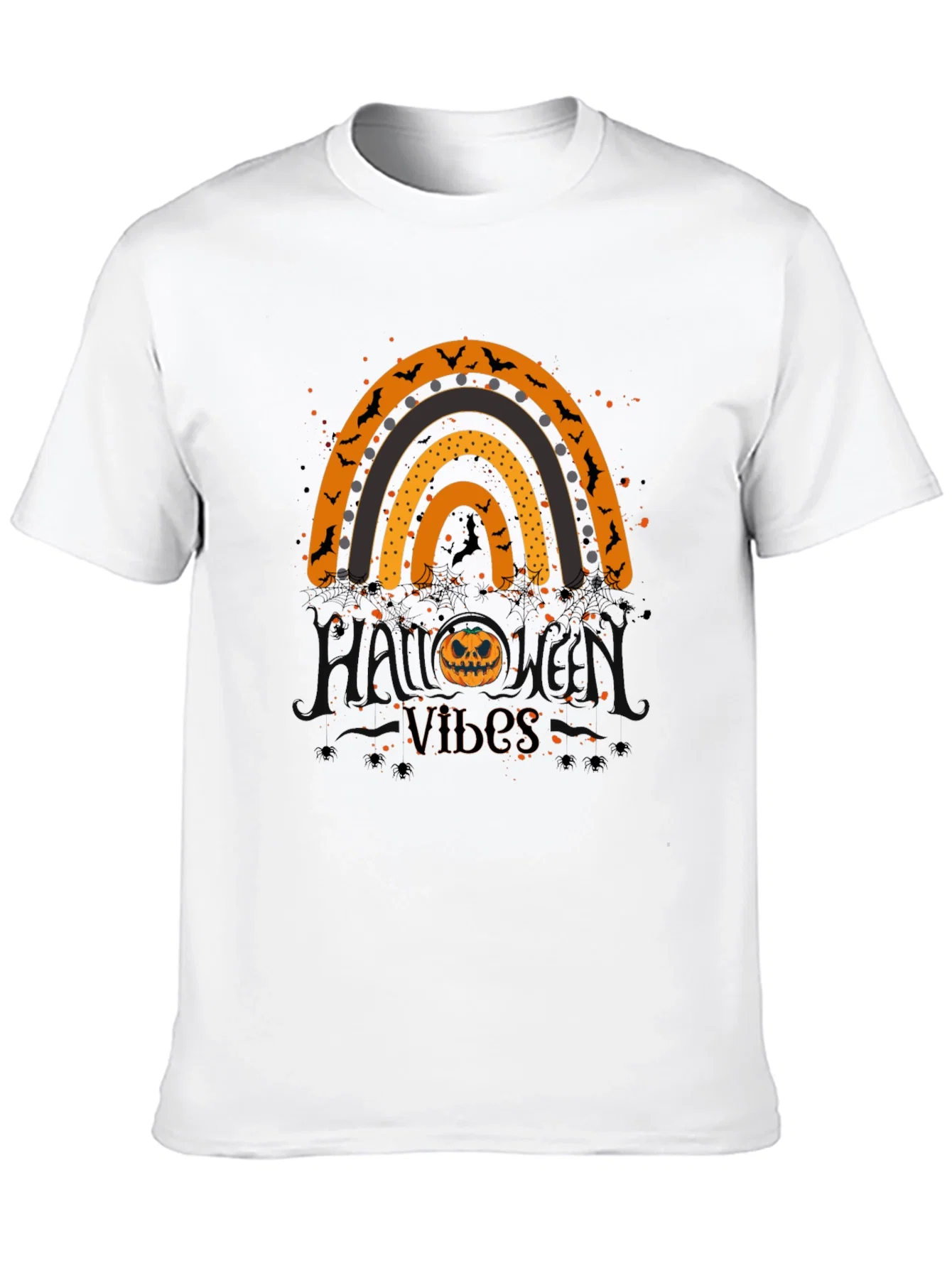 Rebbecca Halloween Vibes Rainbow T-Shirt