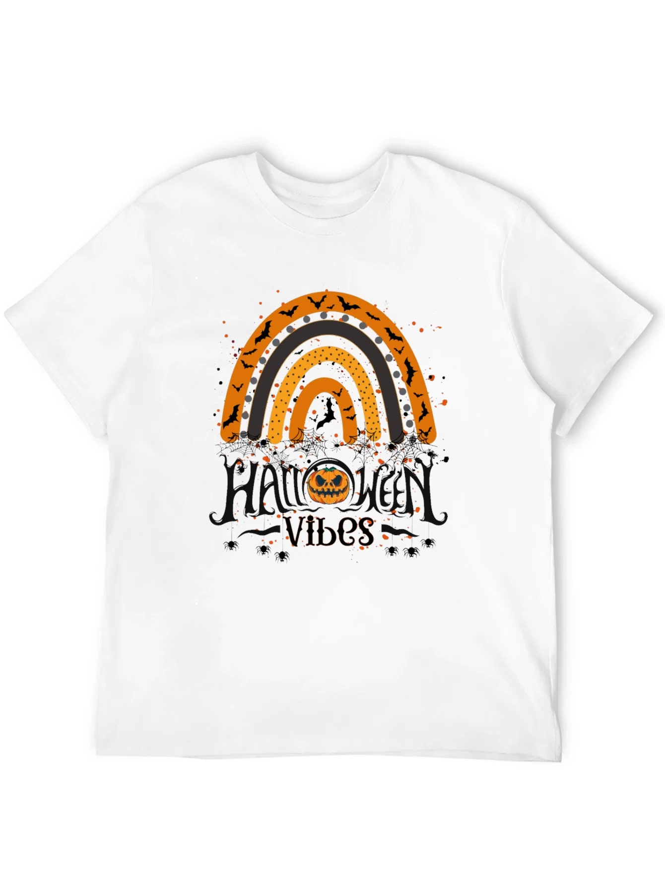 Rebbecca Halloween Vibes Rainbow T-Shirt